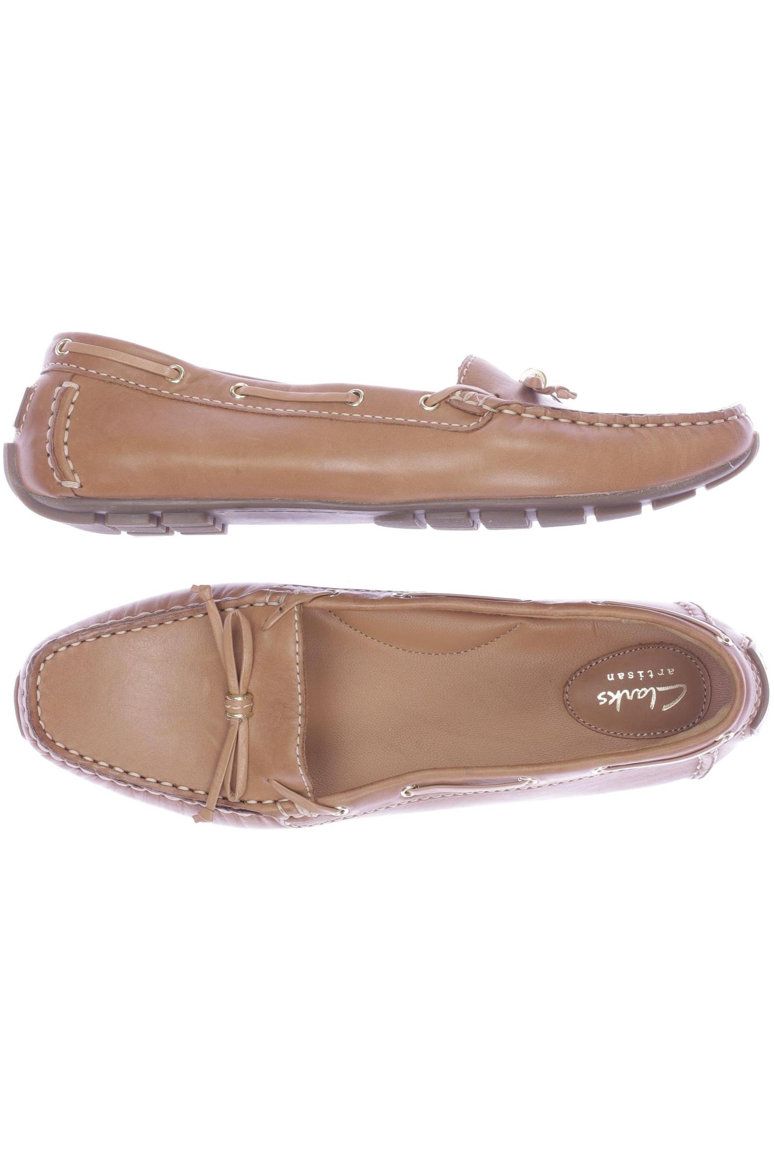 

Clarks Damen Halbschuh, braun, Gr. 41