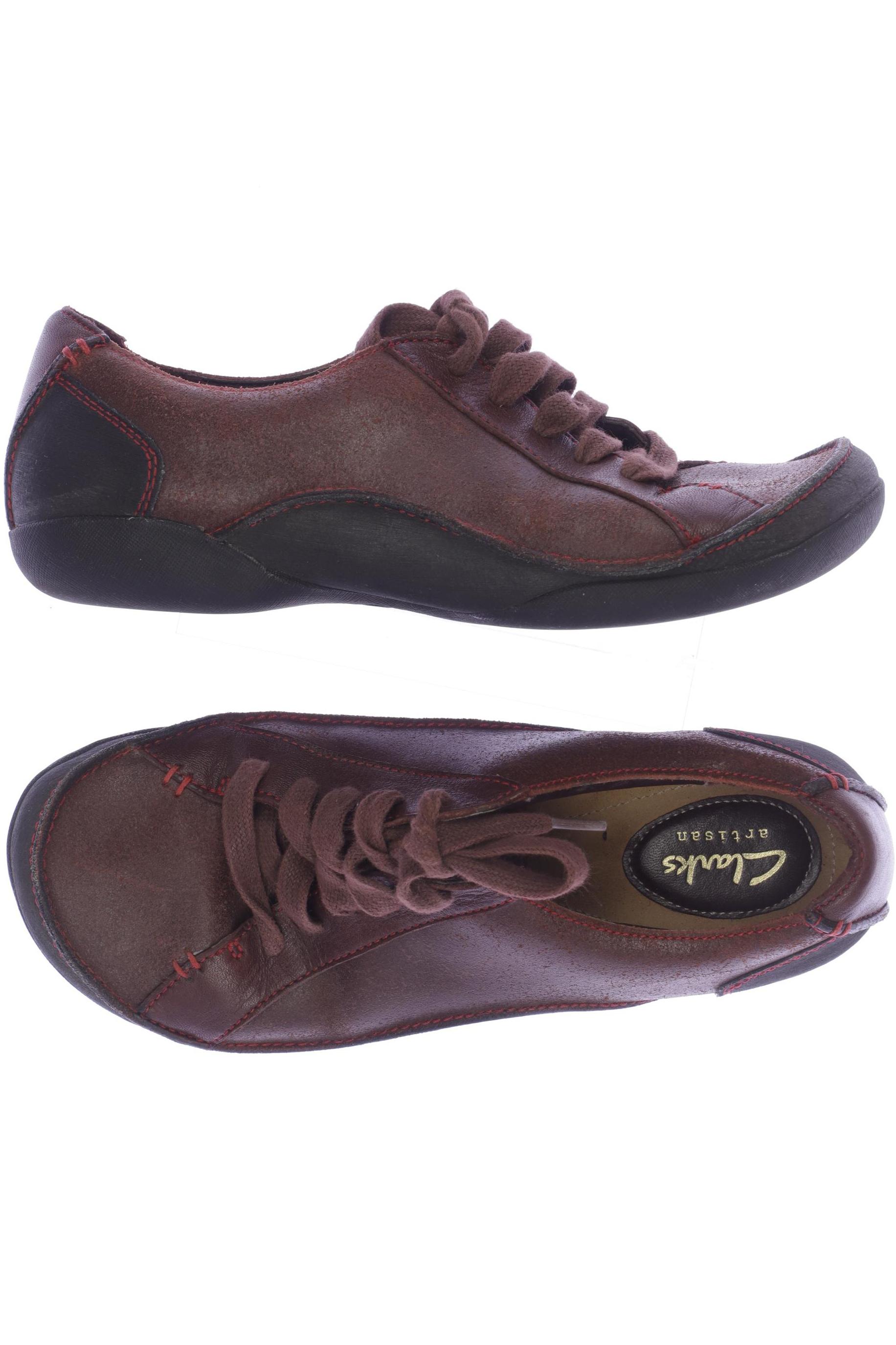 

Clarks Damen Halbschuh, braun, Gr. 4.5