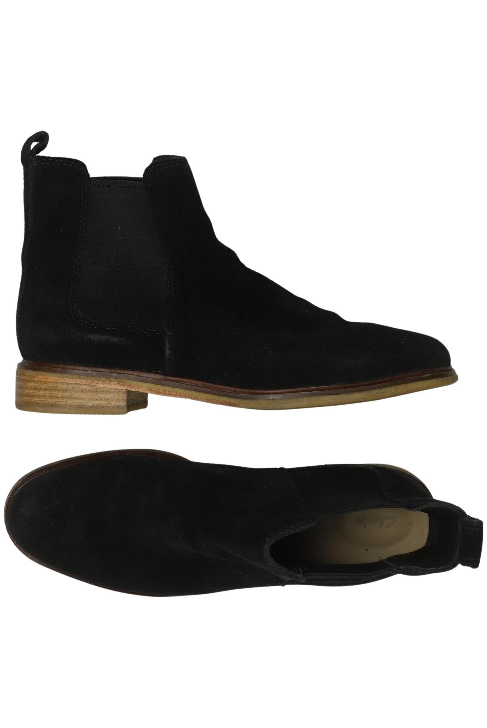 

Clarks Damen Halbschuh, schwarz, Gr. 41.5