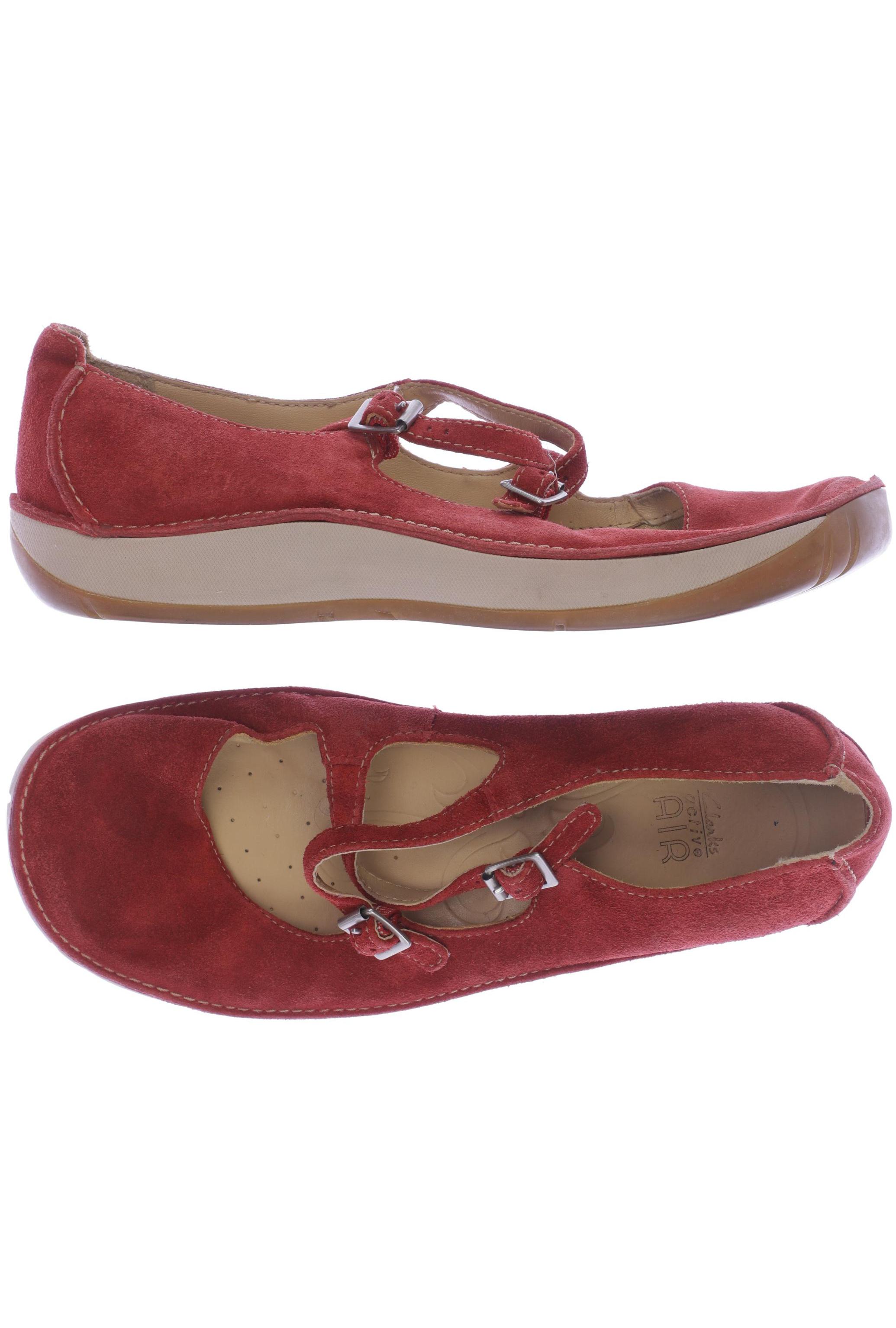 

Clarks Damen Halbschuh, rot