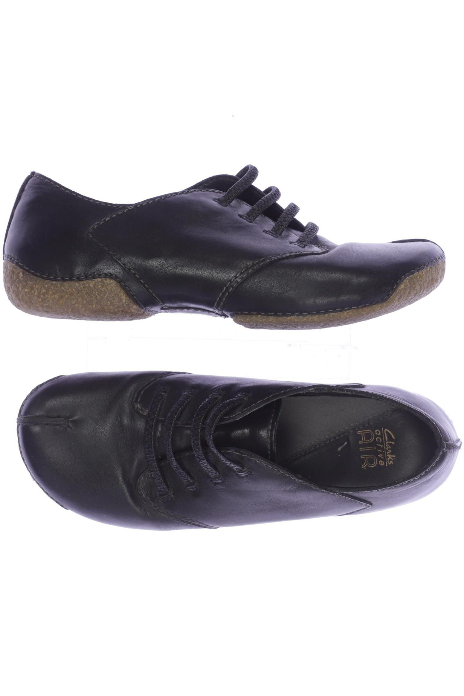 

Clarks Damen Halbschuh, schwarz, Gr. 3.5