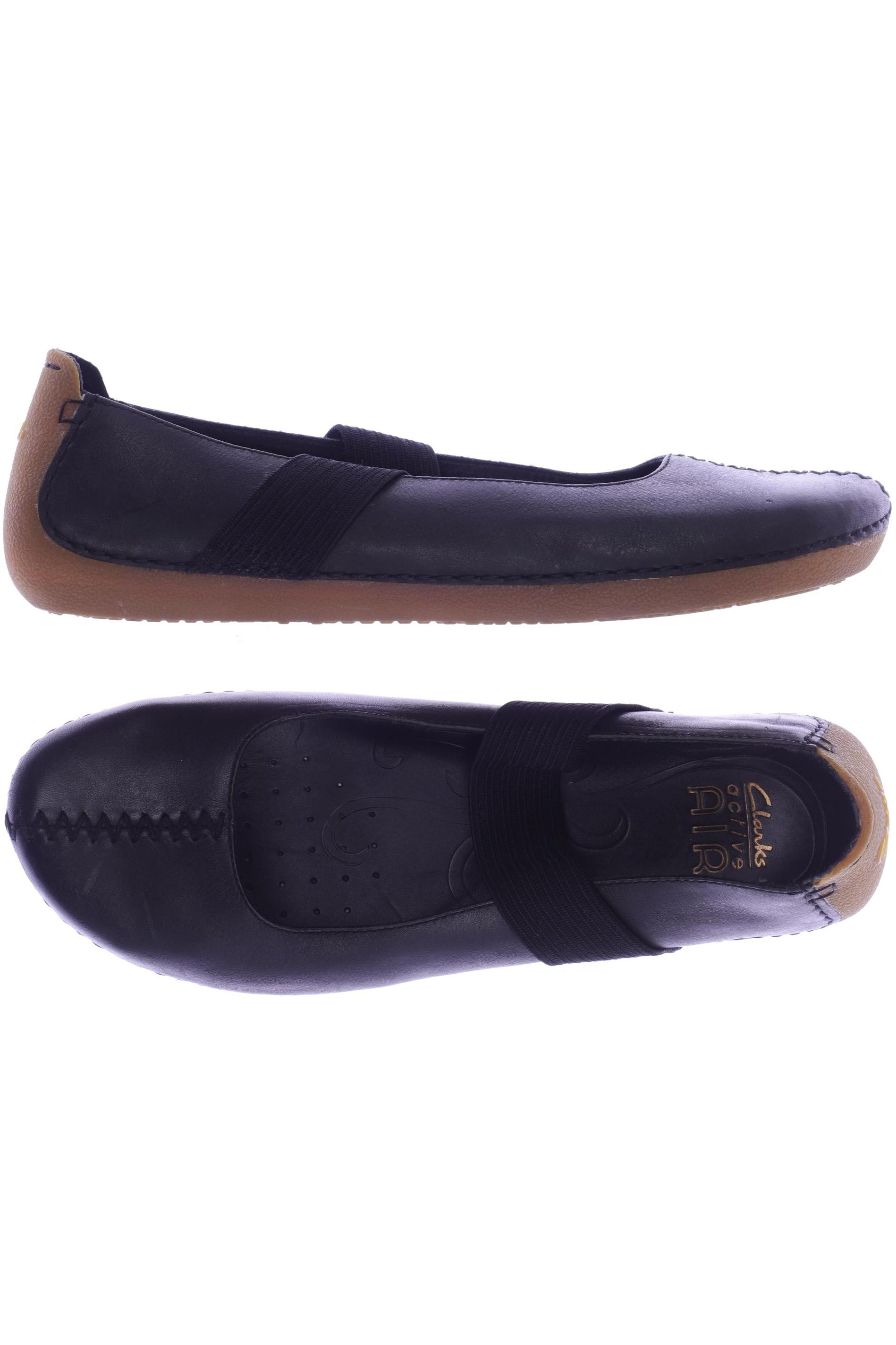 

Clarks Damen Halbschuh, schwarz, Gr. 7
