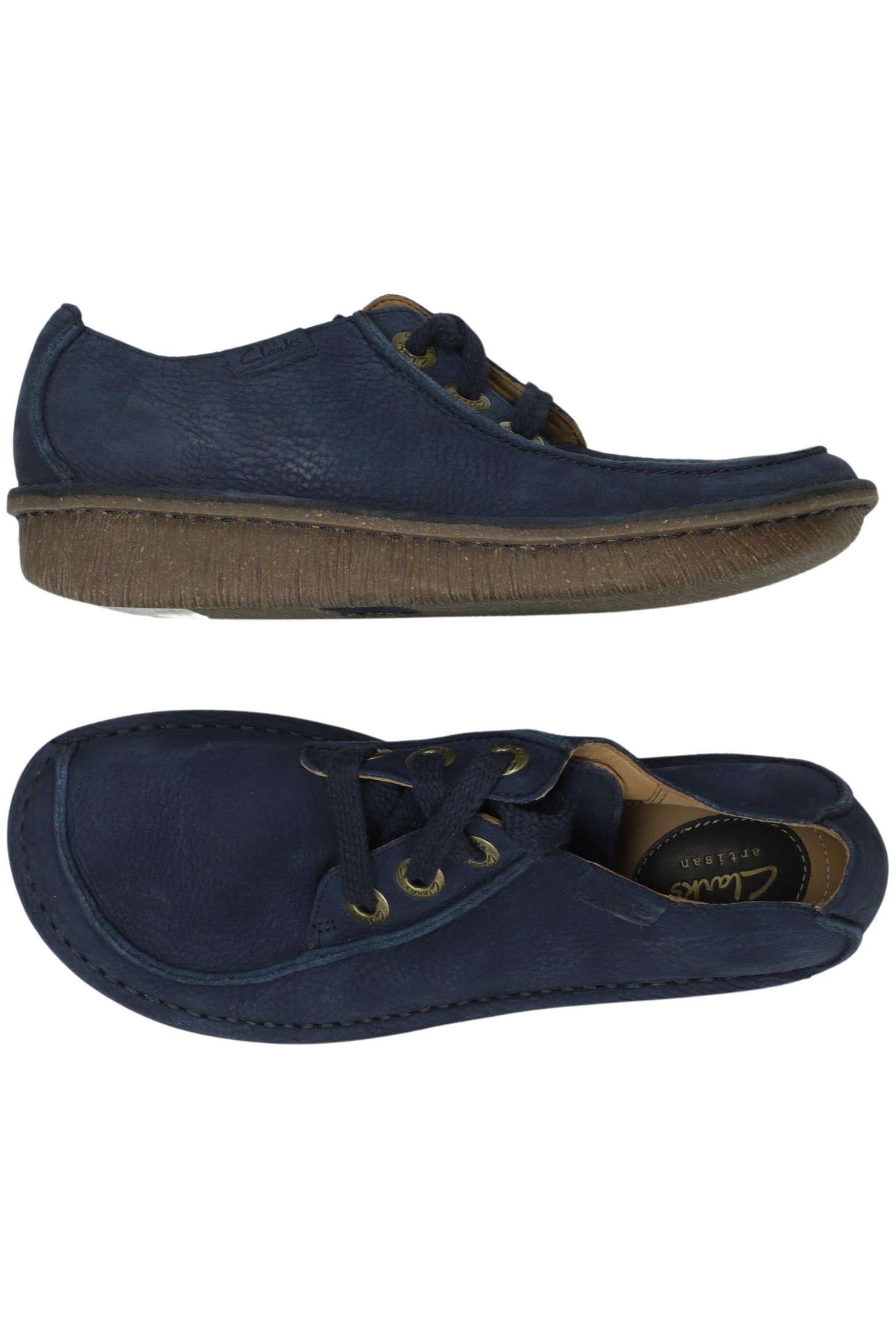 

Clarks Damen Halbschuh, marineblau, Gr. 39