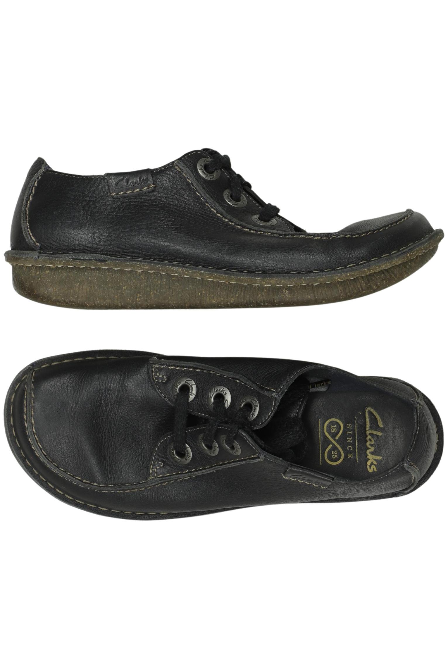 

Clarks Damen Halbschuh, schwarz, Gr. 5