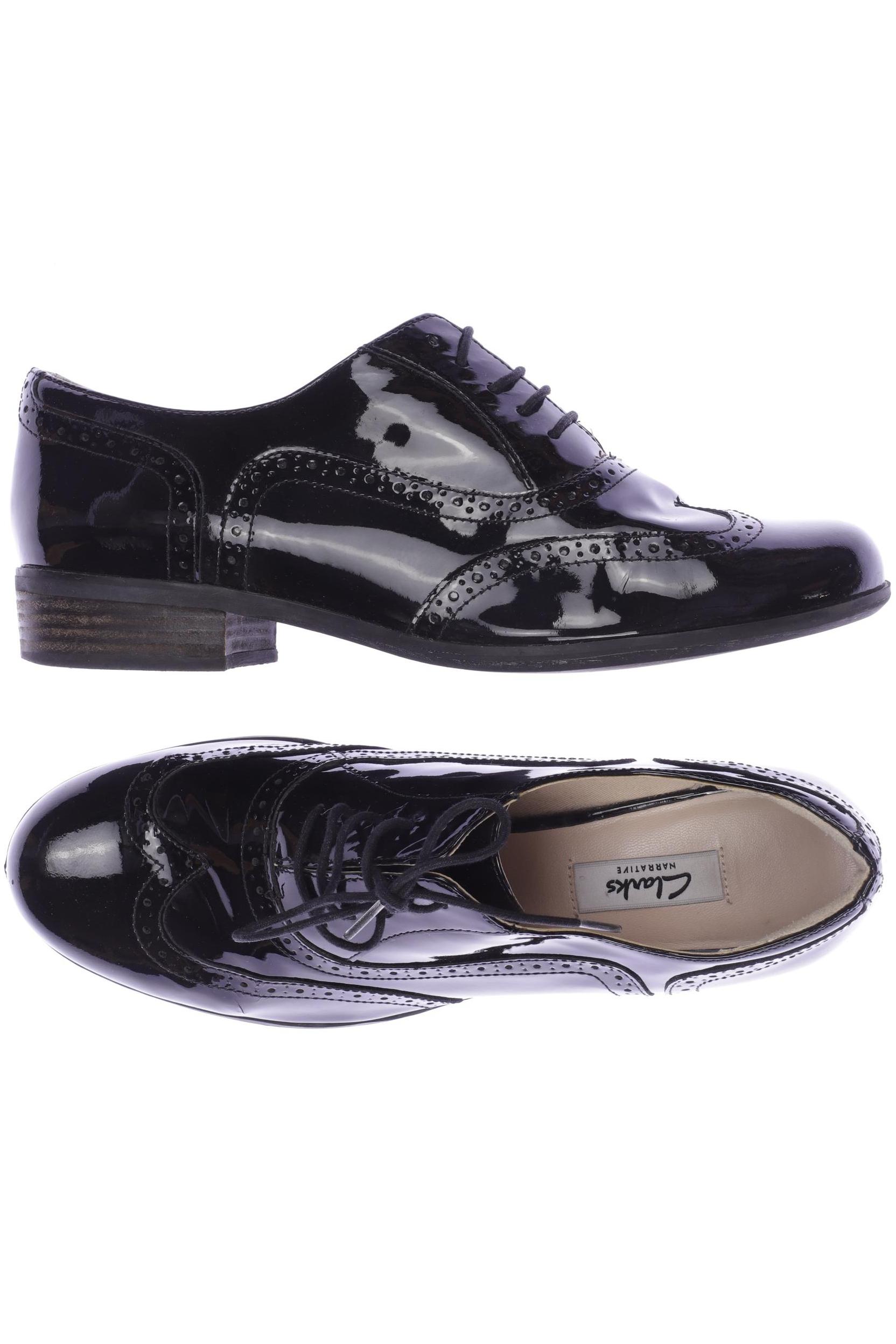 

Clarks Damen Halbschuh, schwarz, Gr. 40