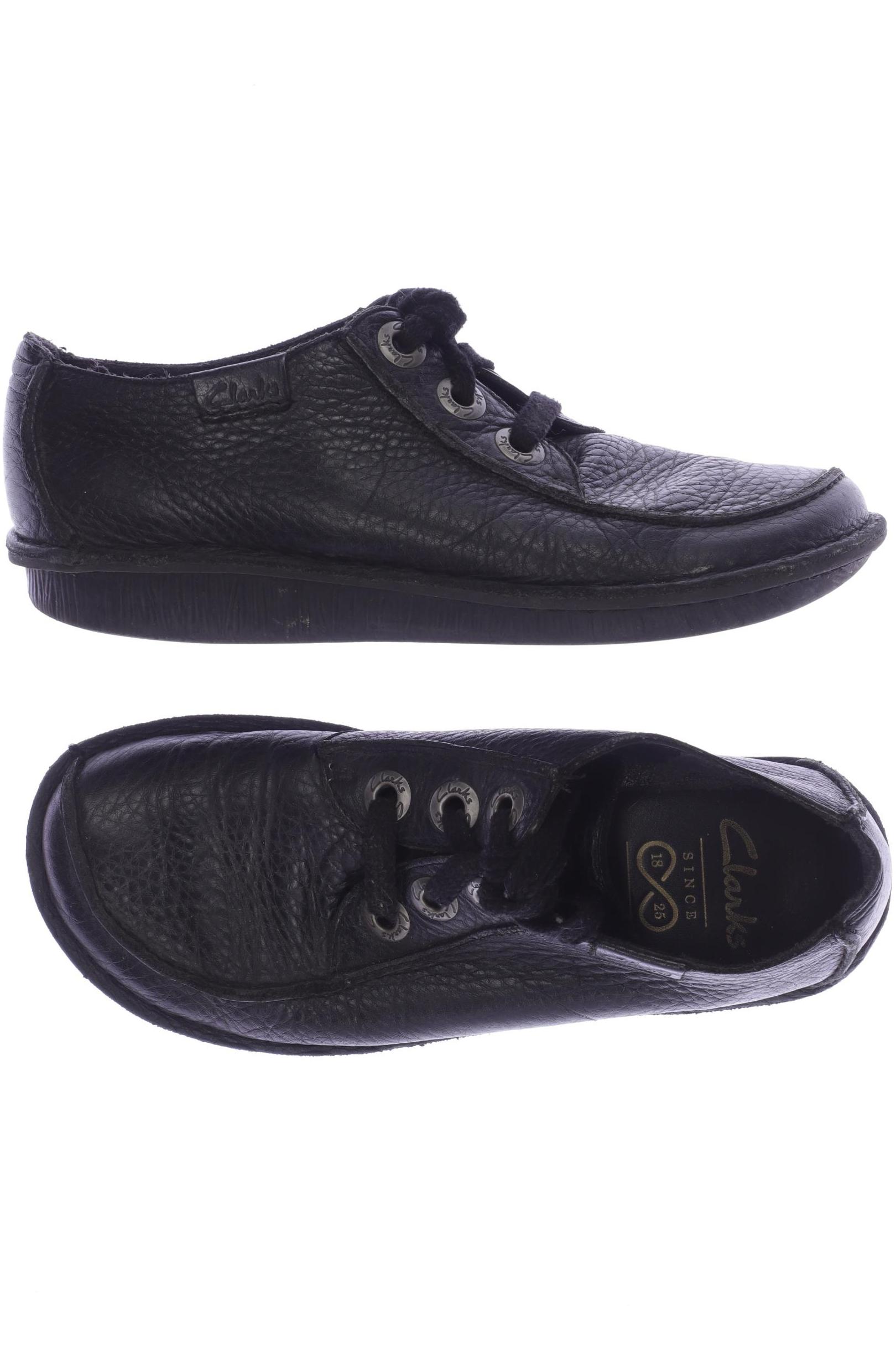 

Clarks Damen Halbschuh, schwarz, Gr. 4