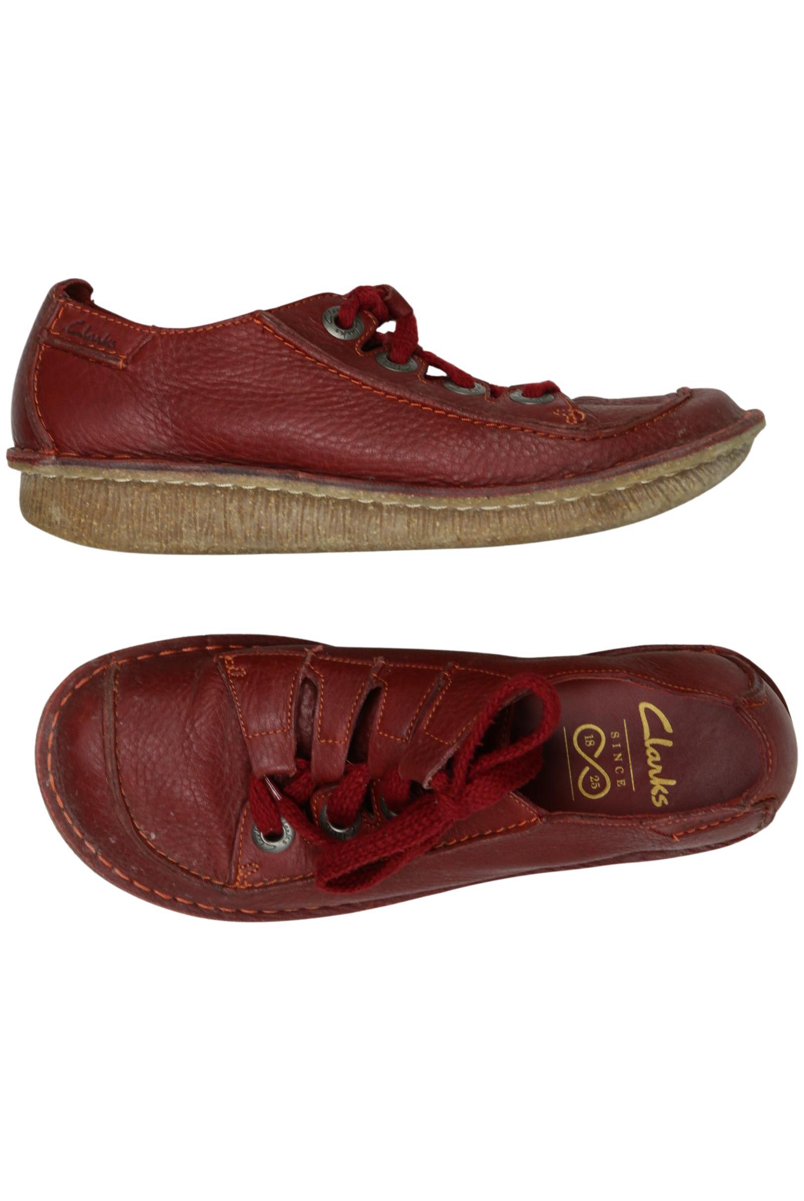 

Clarks Damen Halbschuh, bordeaux, Gr. 39.5