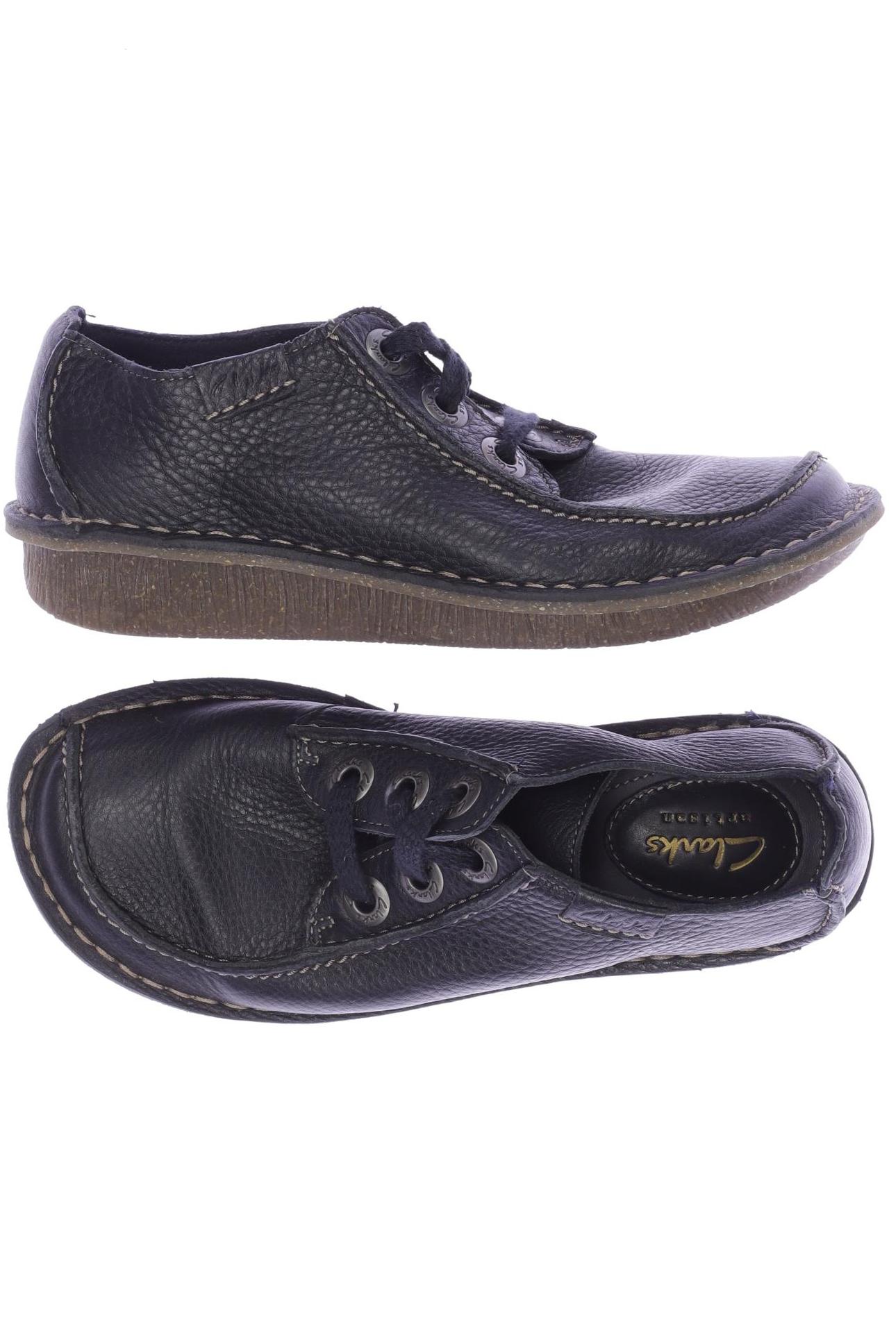 

Clarks Damen Halbschuh, schwarz, Gr. 35.5