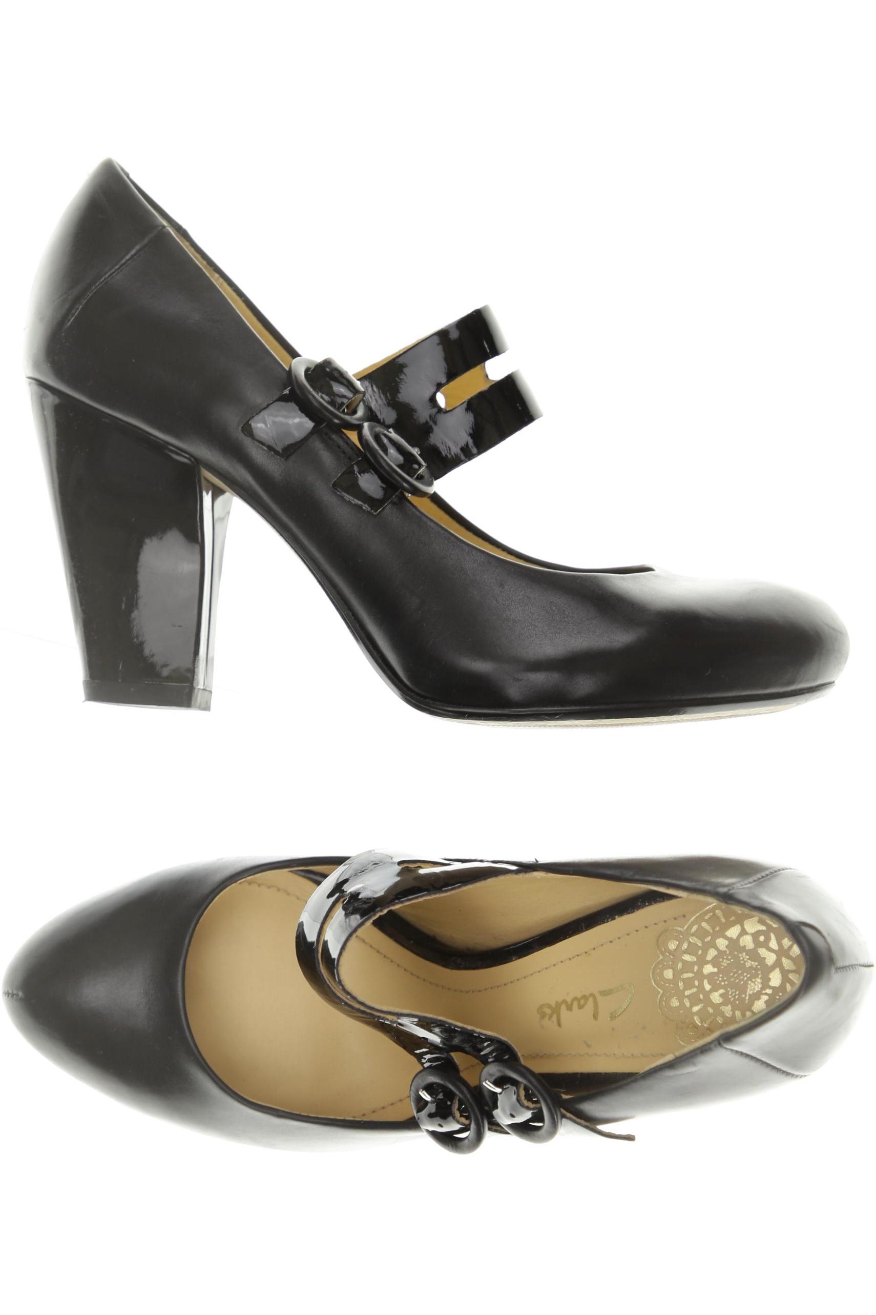

Clarks Damen Pumps, schwarz, Gr. 5