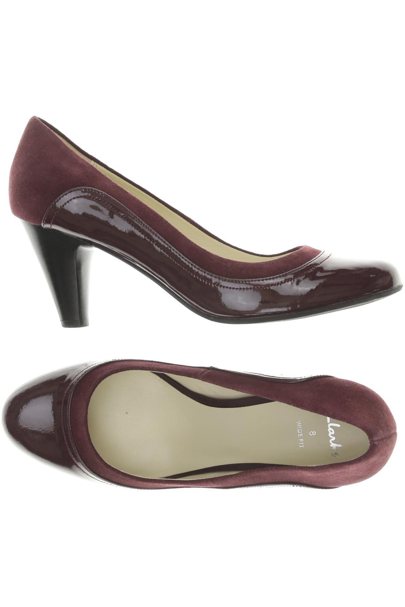 

Clarks Damen Pumps, lila, Gr. 42