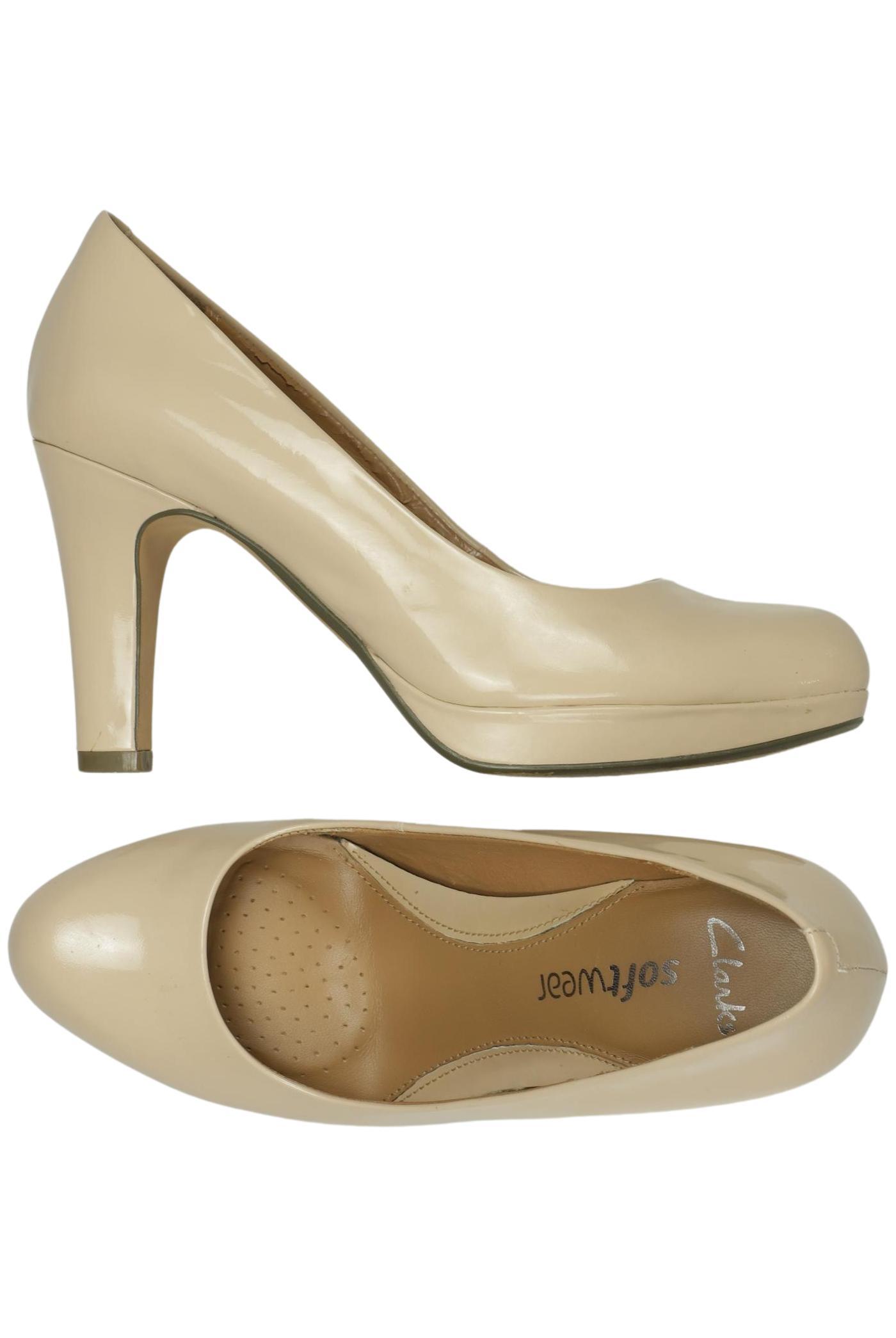 

Clarks Damen Pumps, beige, Gr. 5