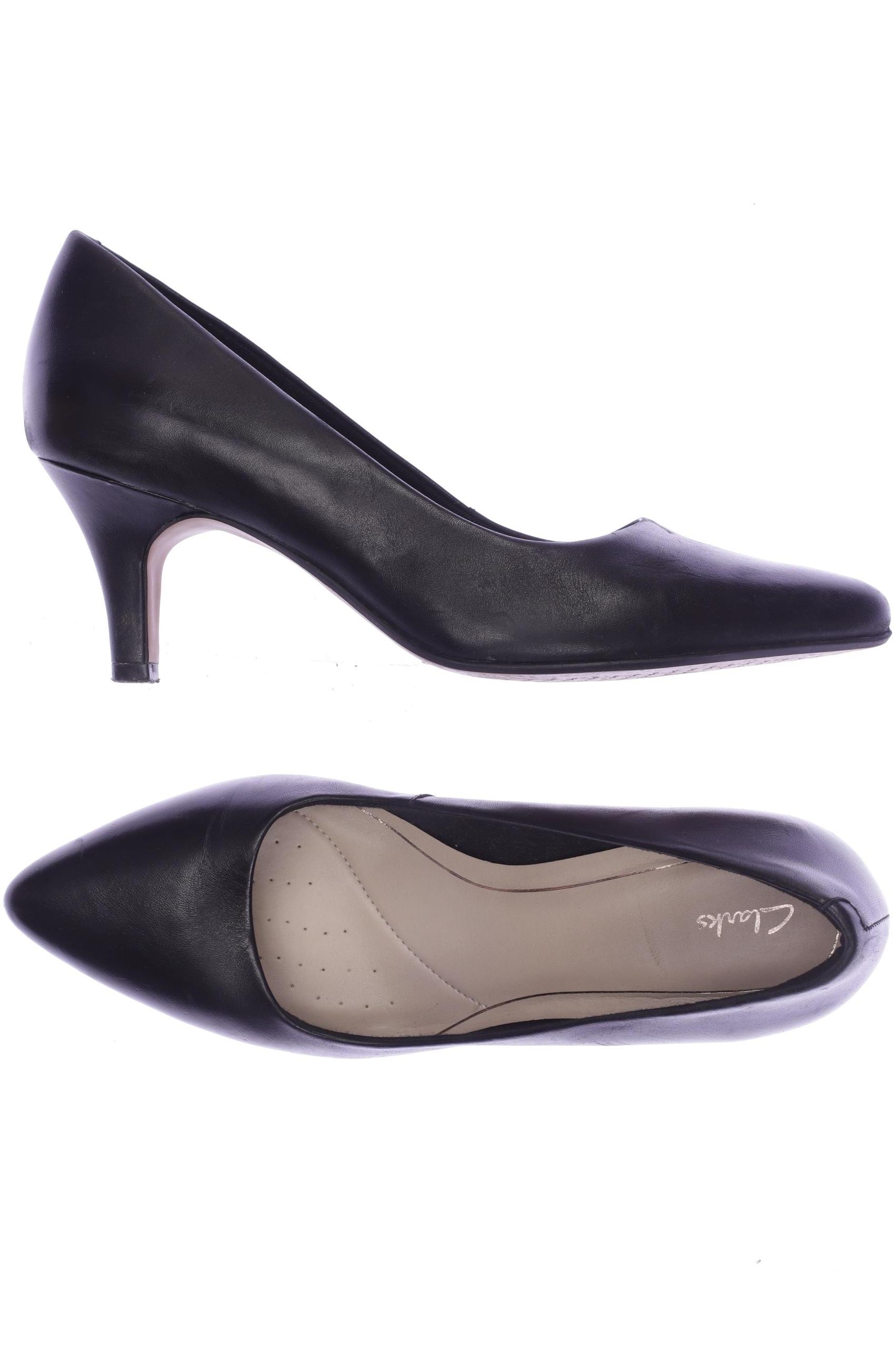 

Clarks Damen Pumps, schwarz, Gr. 41.5