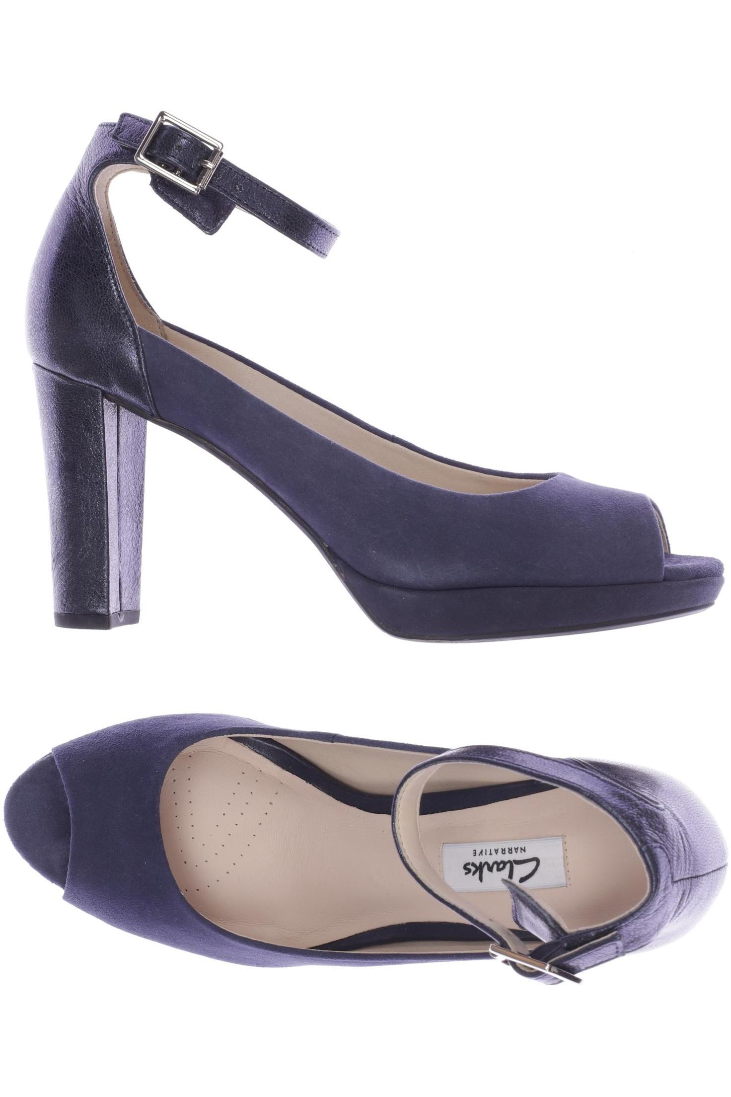 

Clarks Damen Pumps, marineblau, Gr. 38