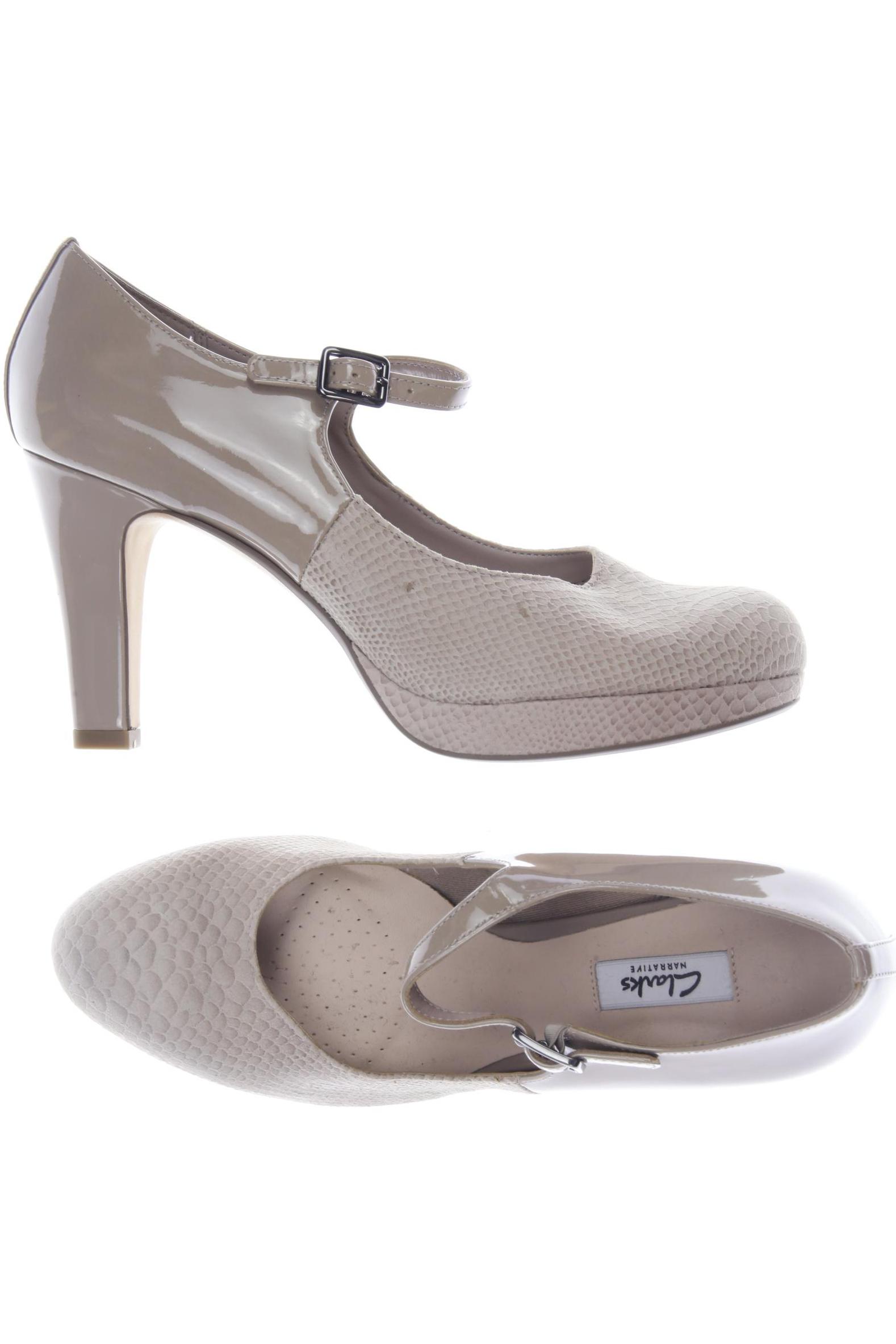 

Clarks Damen Pumps, beige, Gr. 42