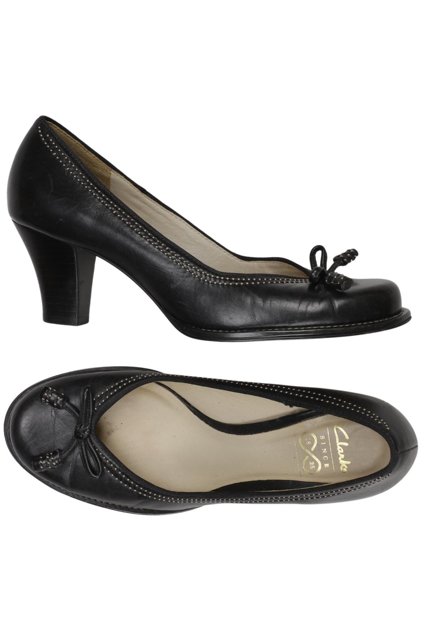 

Clarks Damen Pumps, schwarz, Gr. 5.5