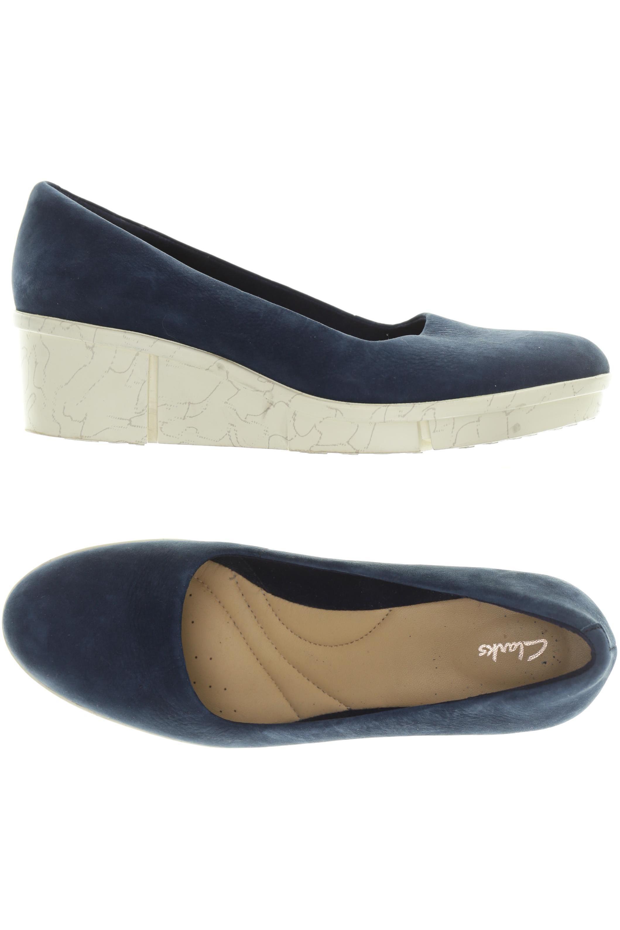 

Clarks Damen Pumps, blau, Gr. 40