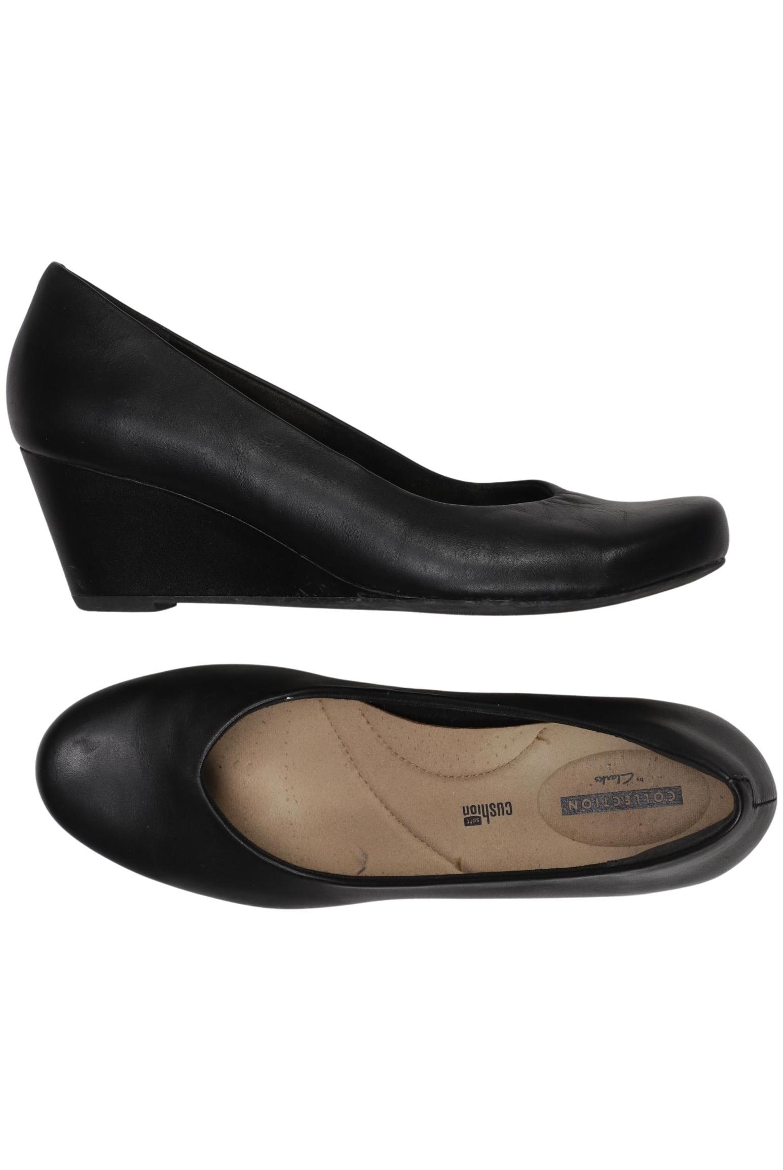 

Clarks Damen Pumps, schwarz, Gr. 40