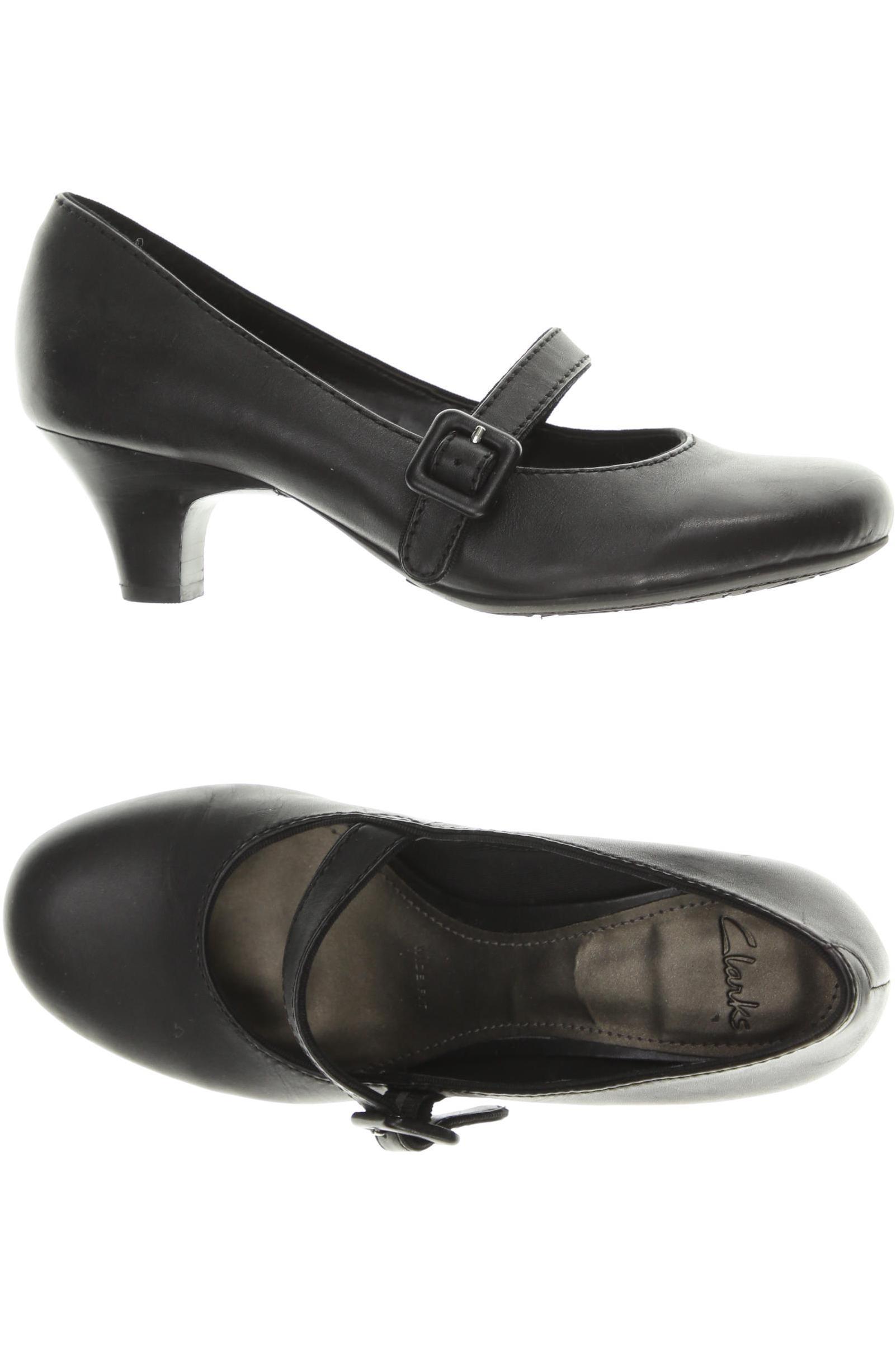 

Clarks Damen Pumps, schwarz, Gr. 3