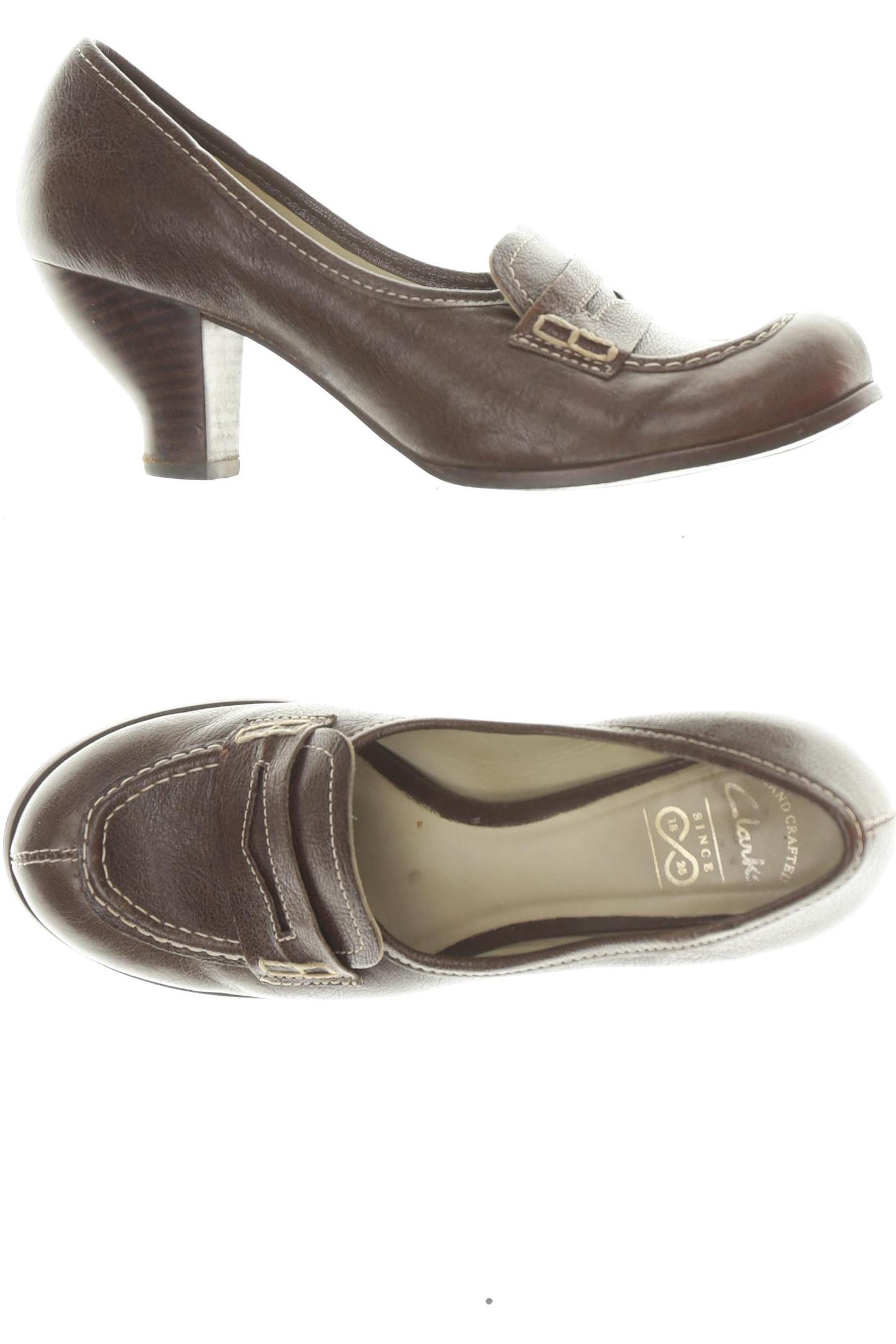 

Clarks Damen Pumps, braun, Gr. 7