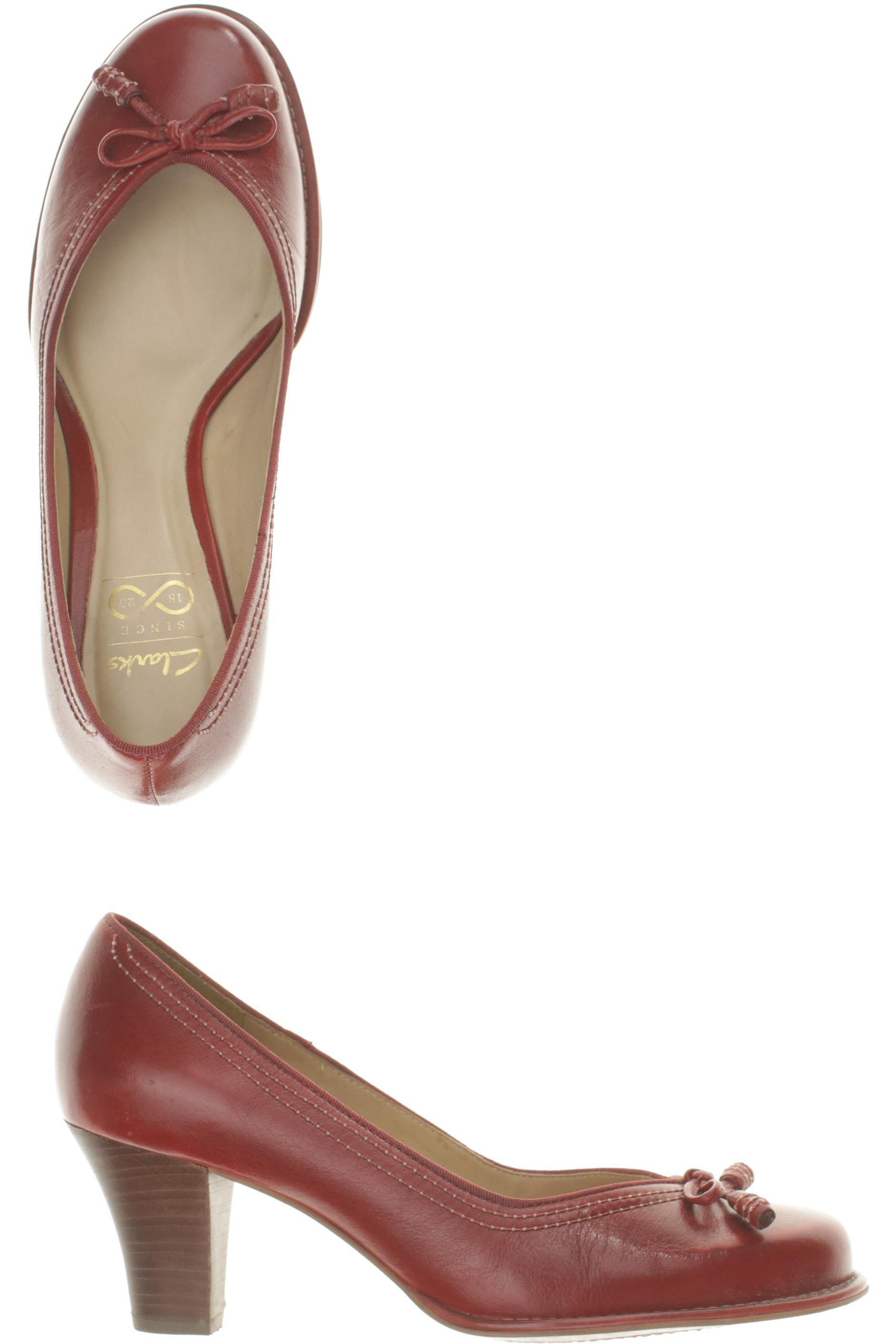 

Clarks Damen Pumps, rot, Gr. 6