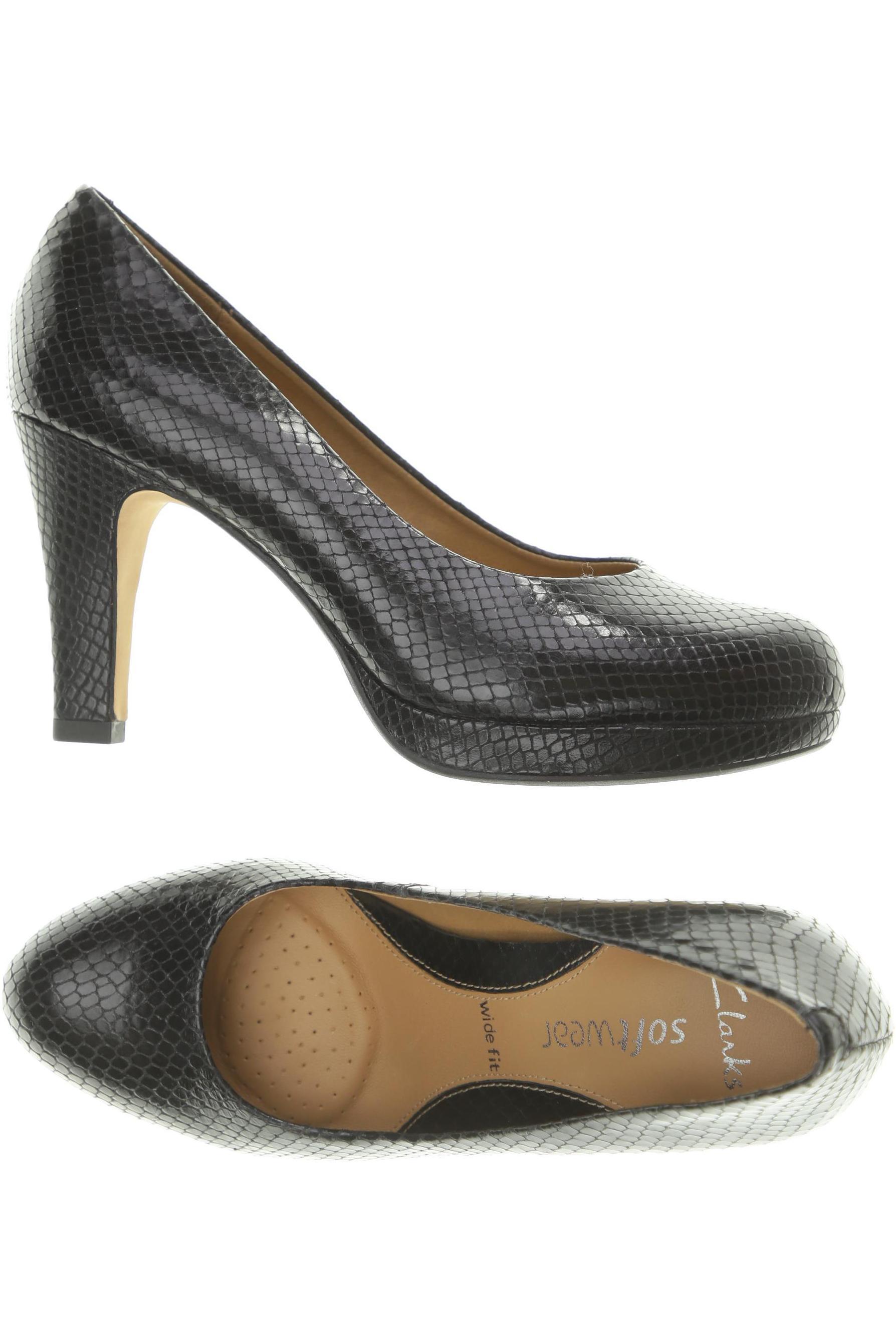 

Clarks Damen Pumps, schwarz, Gr. 4.5