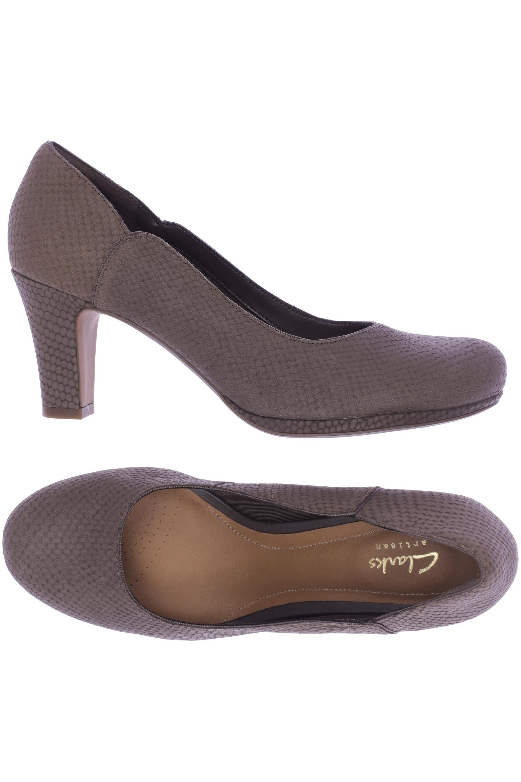 

Clarks Damen Pumps, braun, Gr. 41