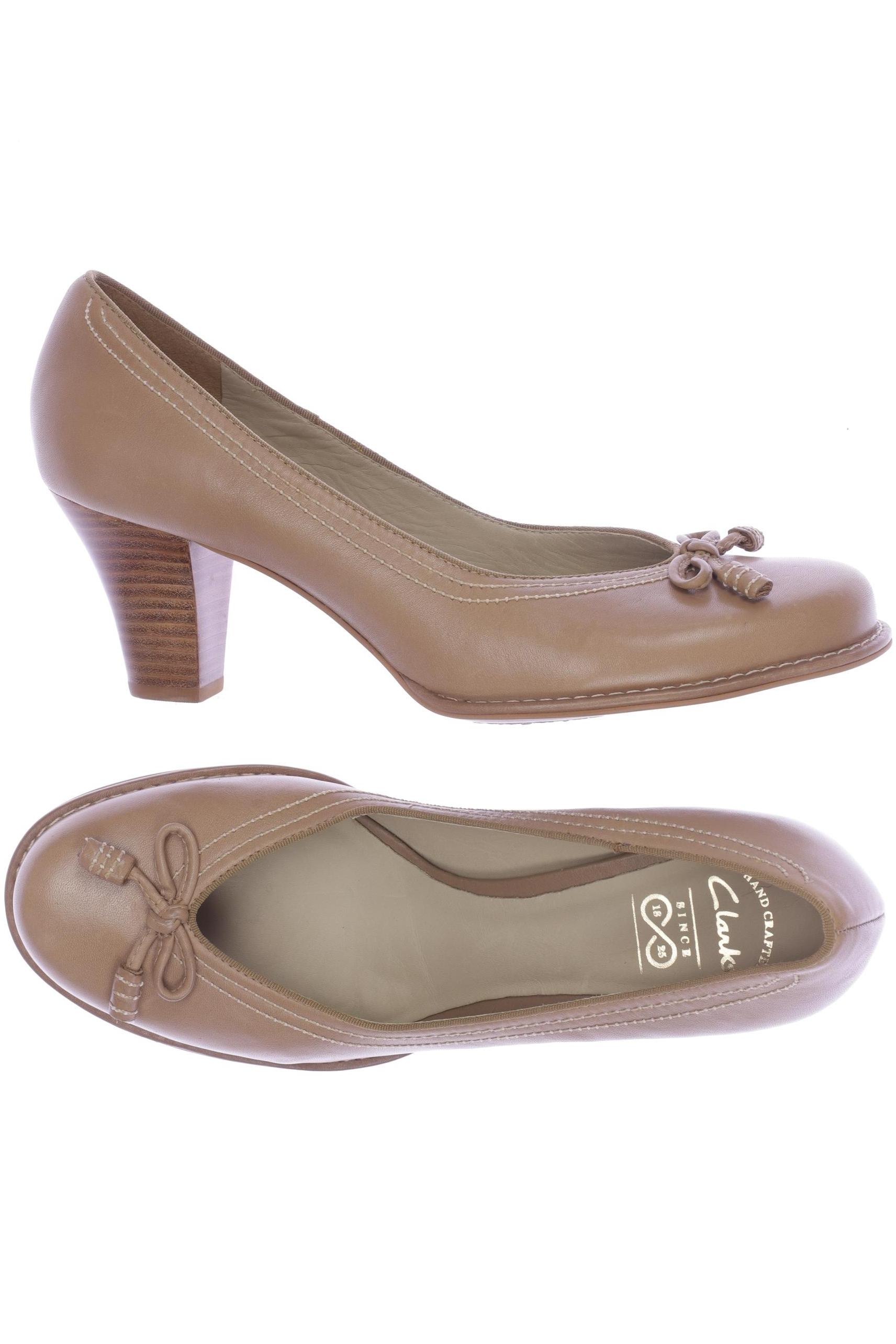 

Clarks Damen Pumps, beige, Gr. 8