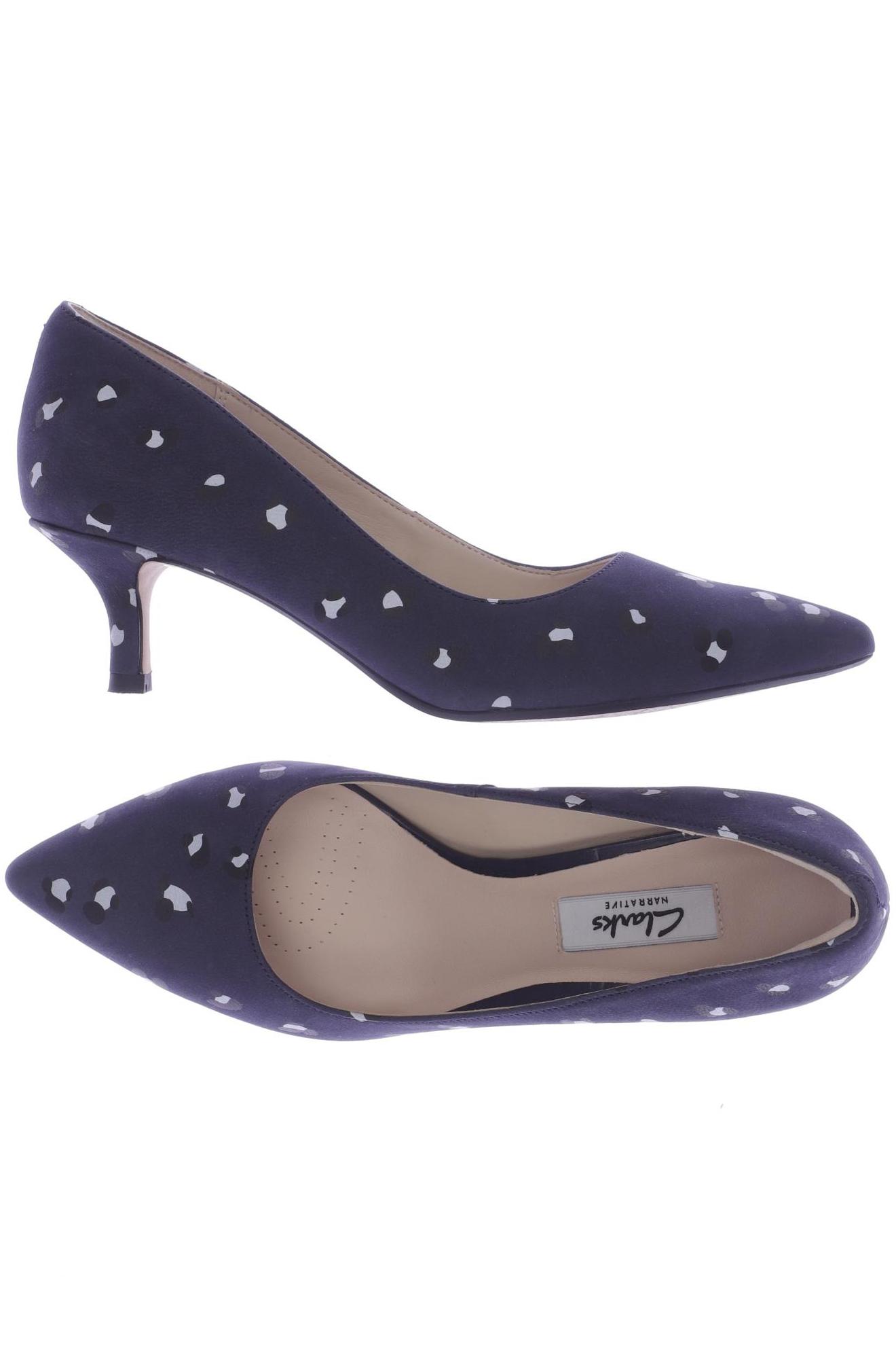 

Clarks Damen Pumps, marineblau, Gr. 36