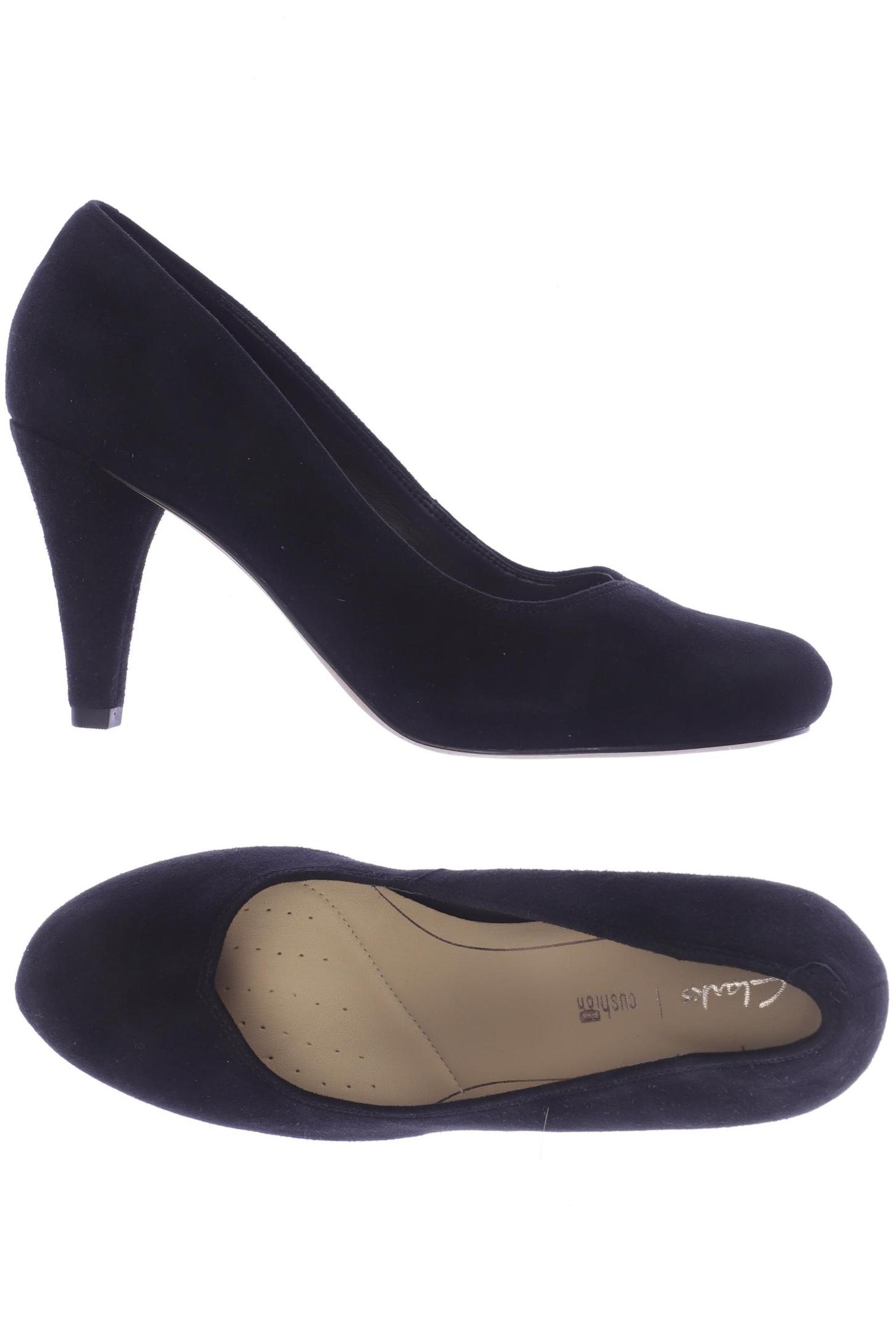 

Clarks Damen Pumps, schwarz, Gr. 39.5