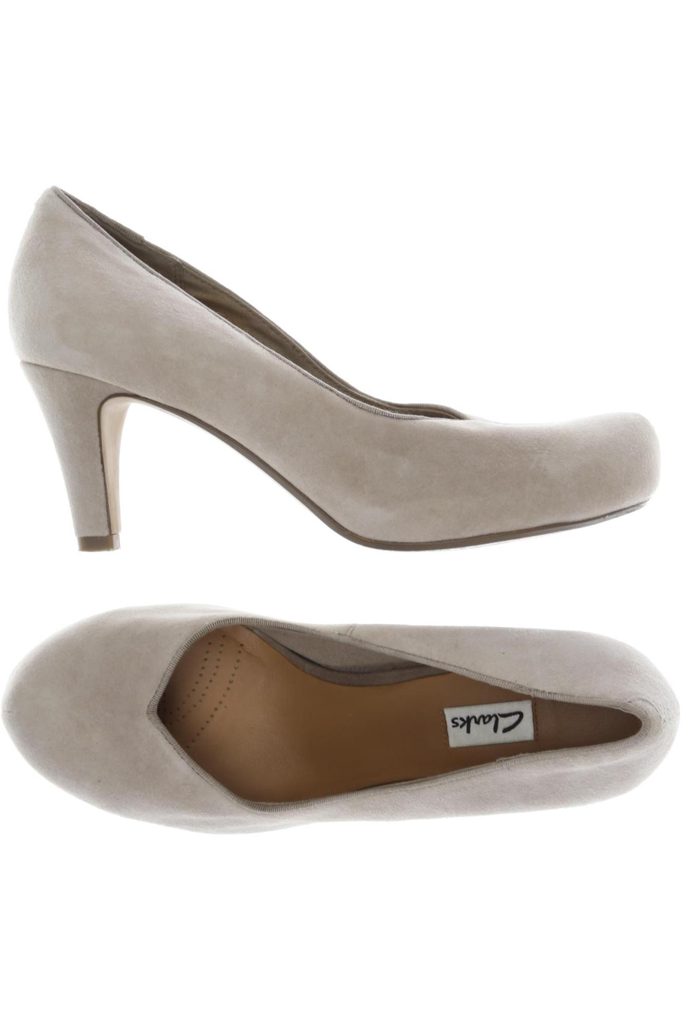 

Clarks Damen Pumps, beige, Gr. 5.5