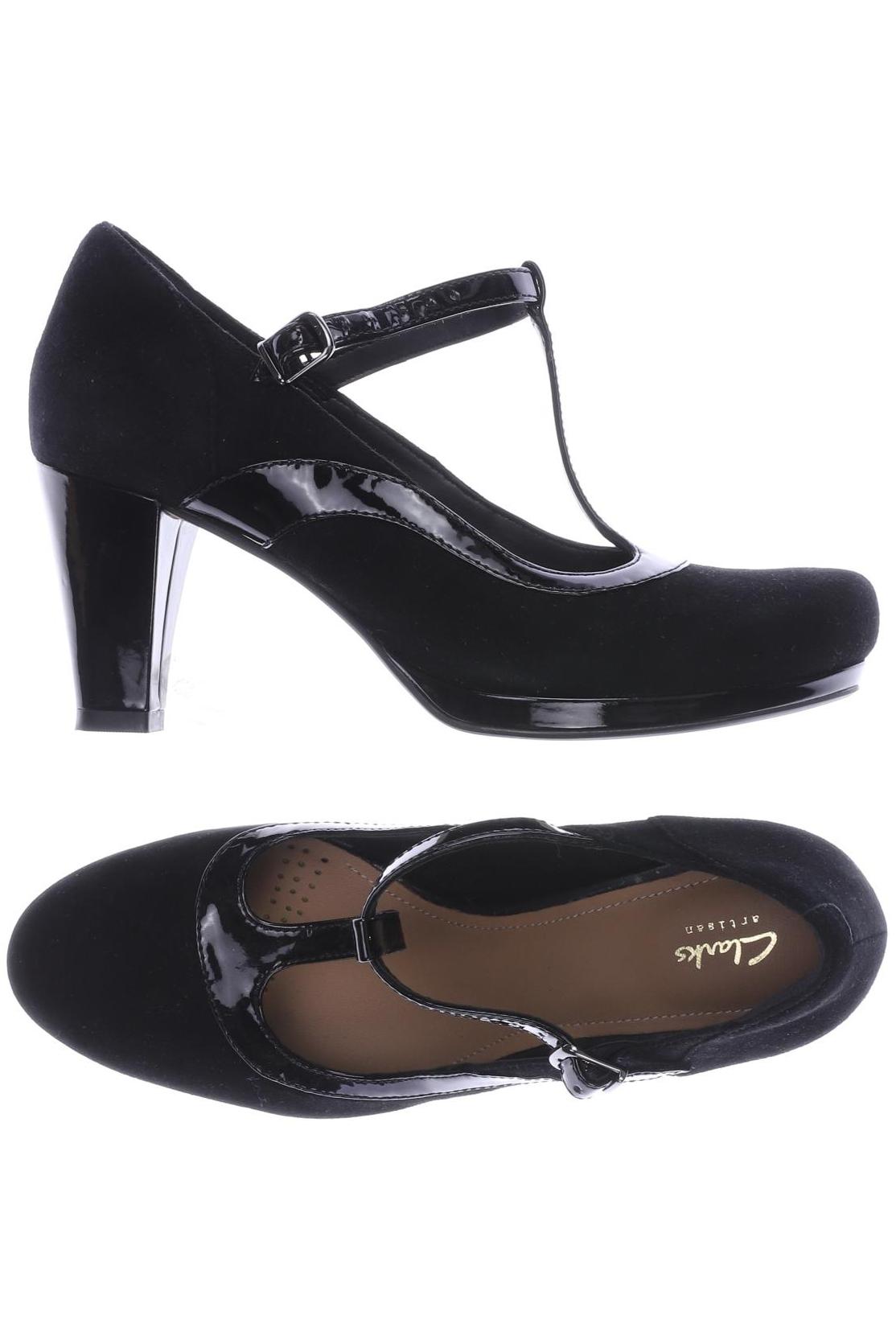 

Clarks Damen Pumps, schwarz, Gr. 37.5
