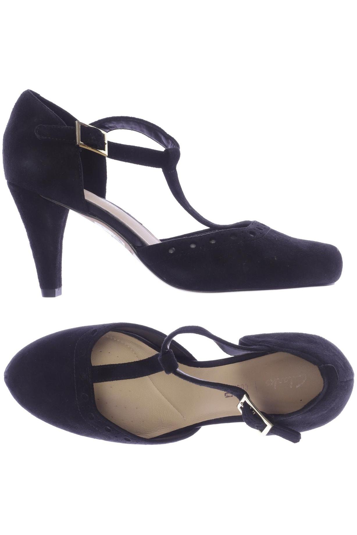 

Clarks Damen Pumps, schwarz, Gr. 5.5