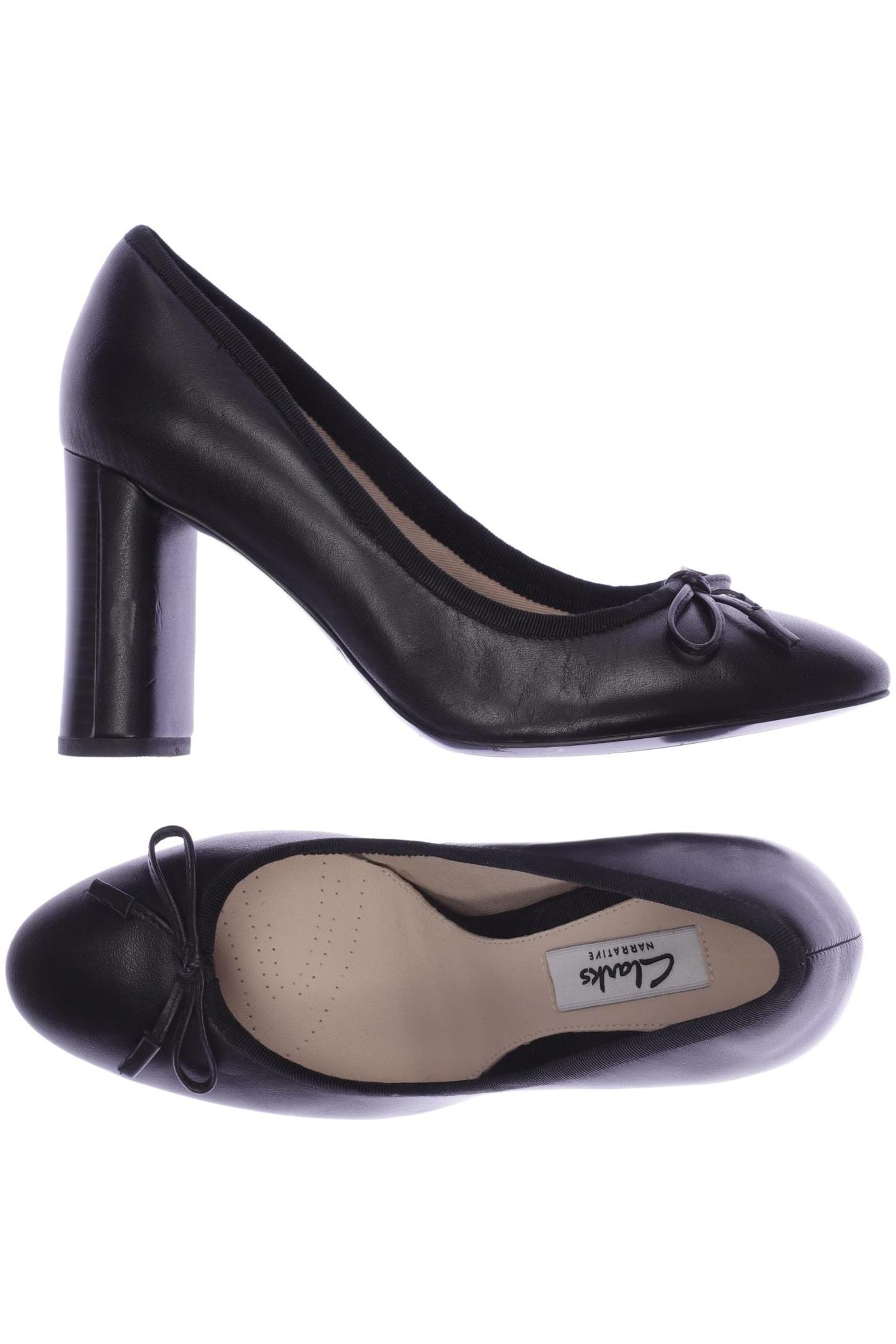 

Clarks Damen Pumps, schwarz, Gr. 35.5