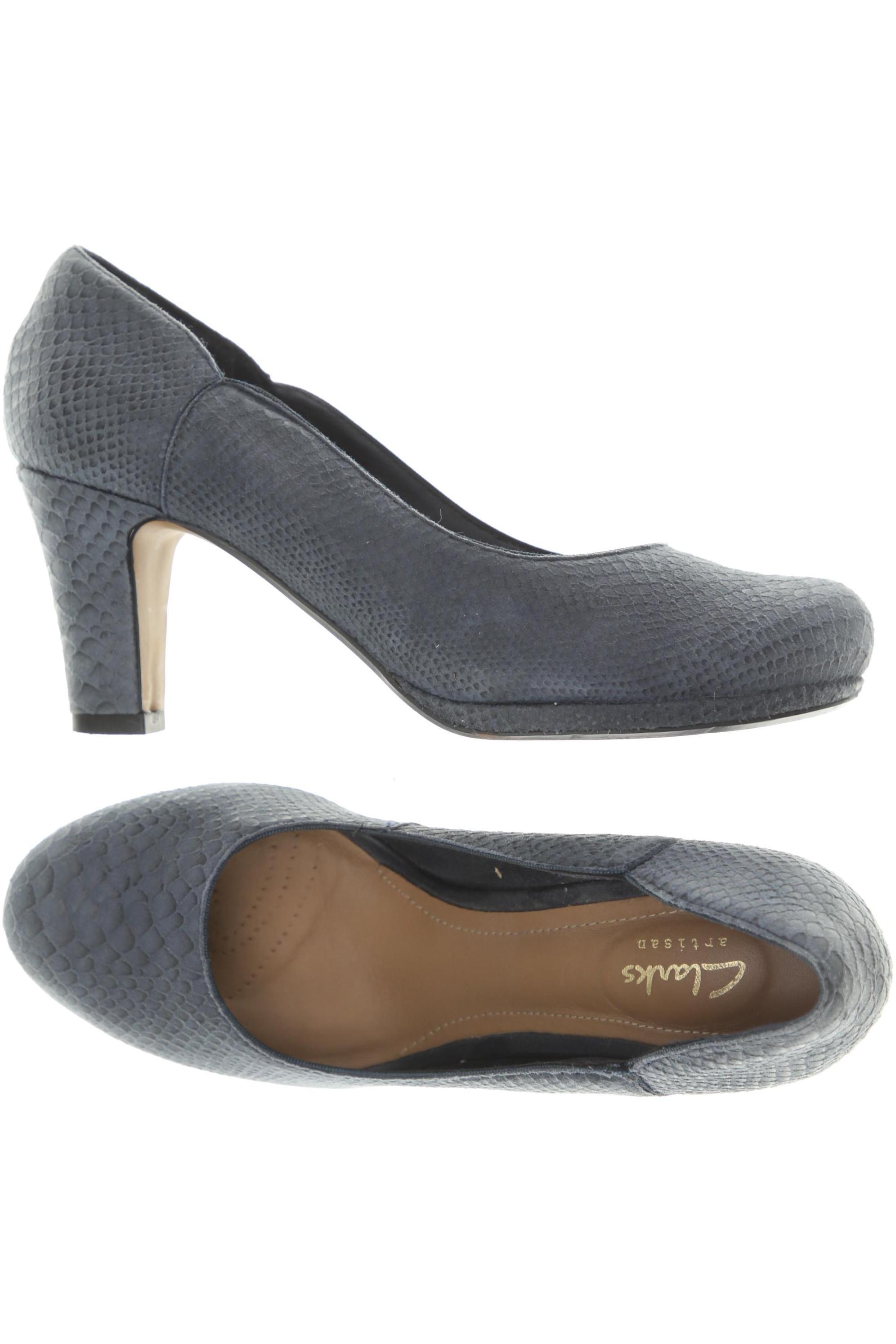 

Clarks Damen Pumps, blau, Gr. 38