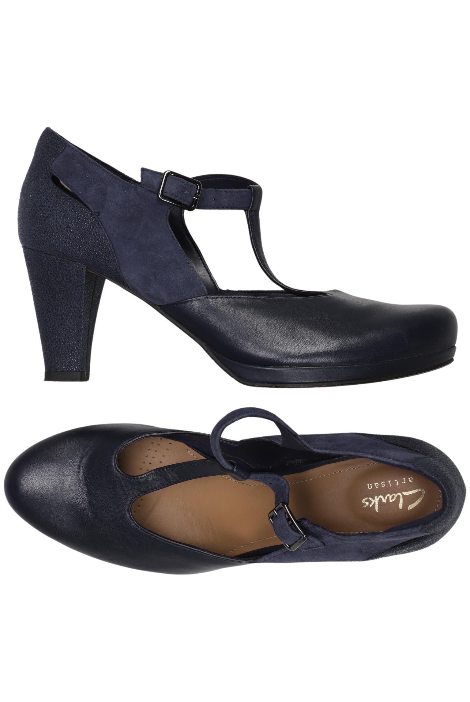 

Clarks Damen Pumps, marineblau, Gr. 40