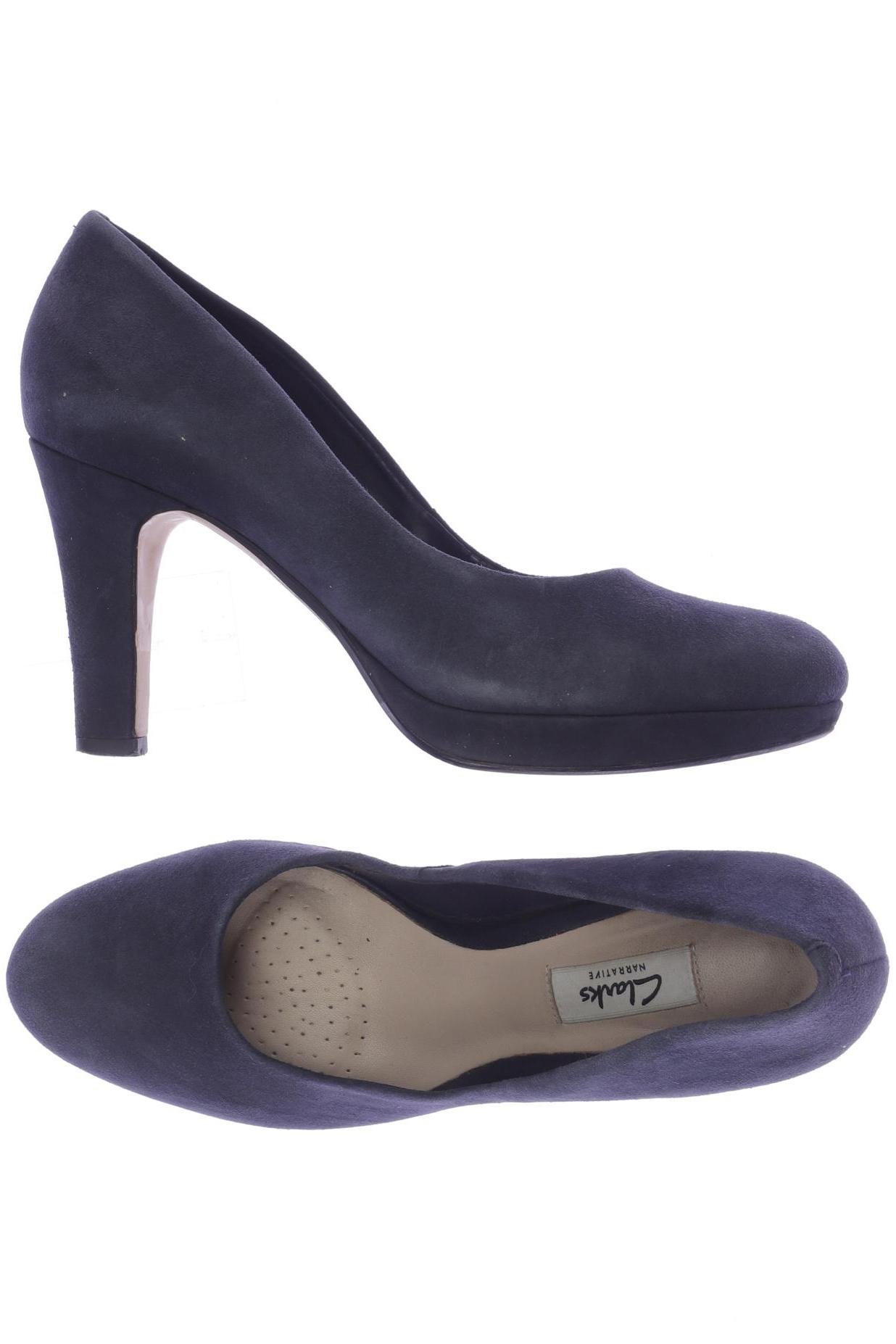 

Clarks Damen Pumps, blau, Gr. 39