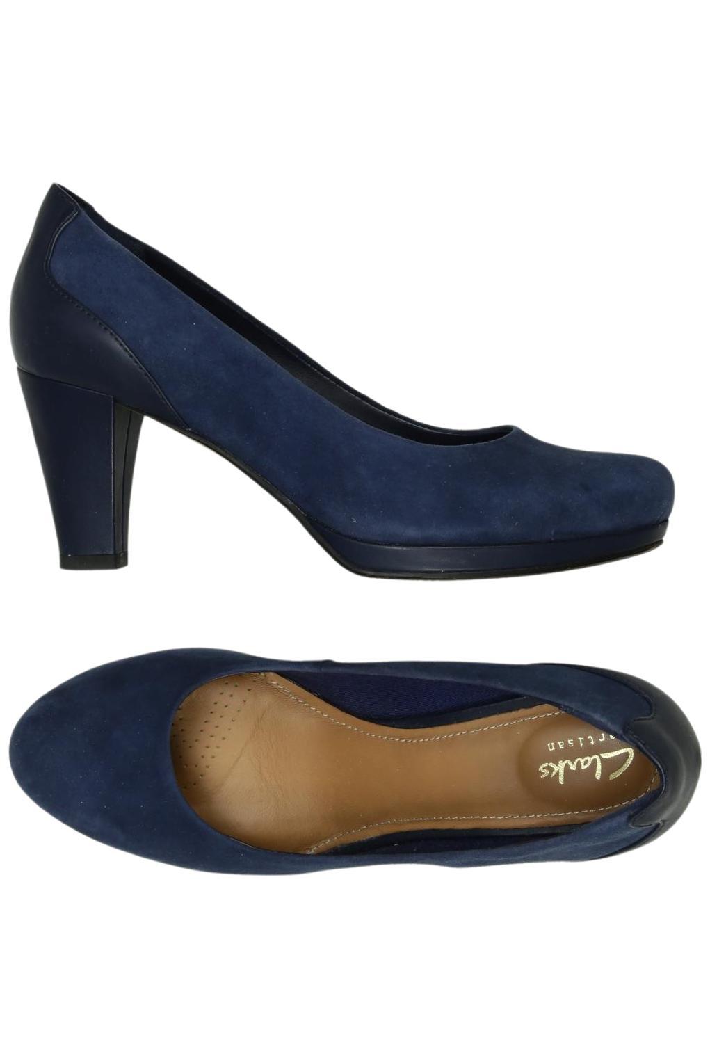 

Clarks Damen Pumps, marineblau, Gr. 39