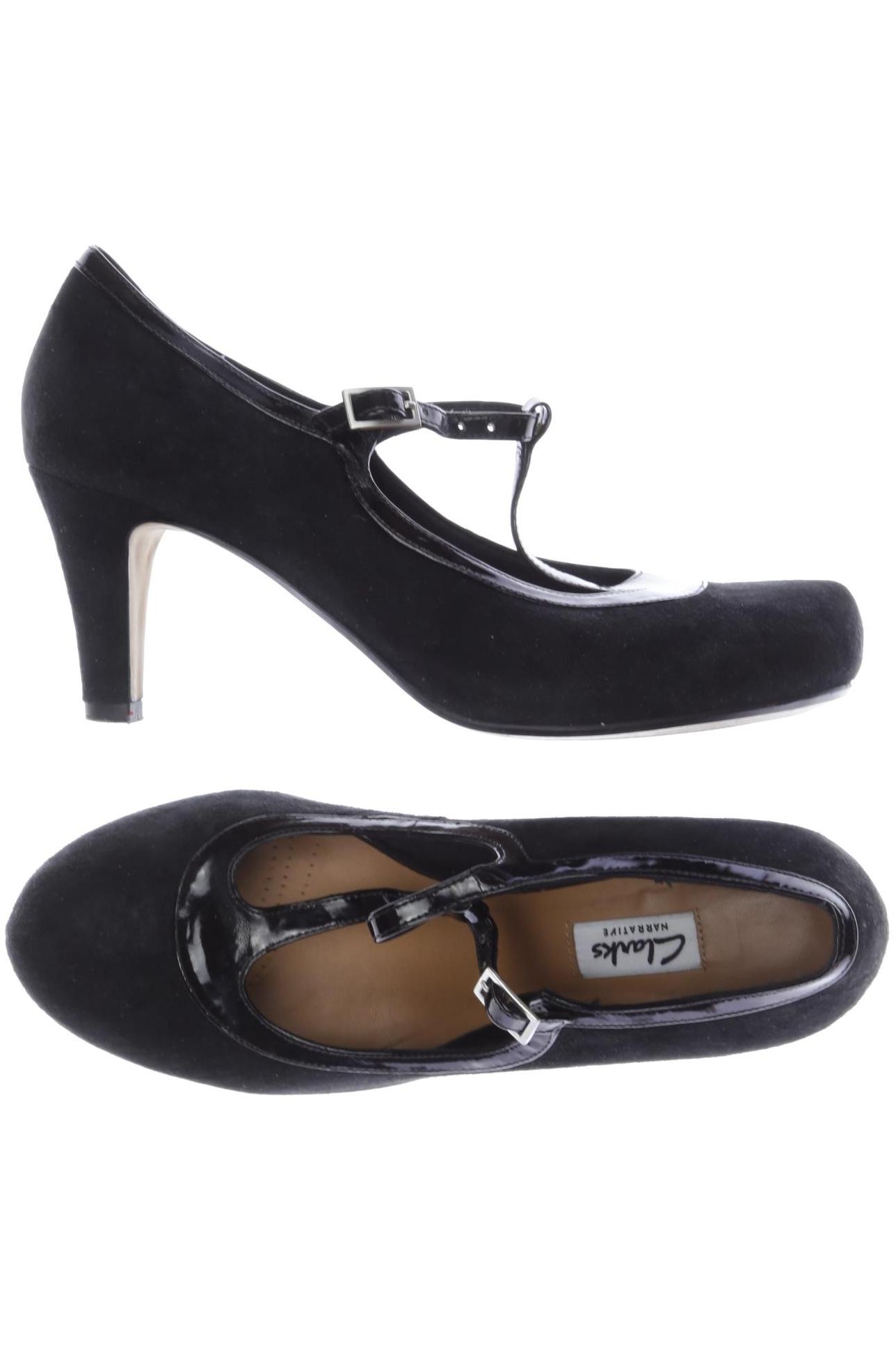 

Clarks Damen Pumps, schwarz, Gr. 5