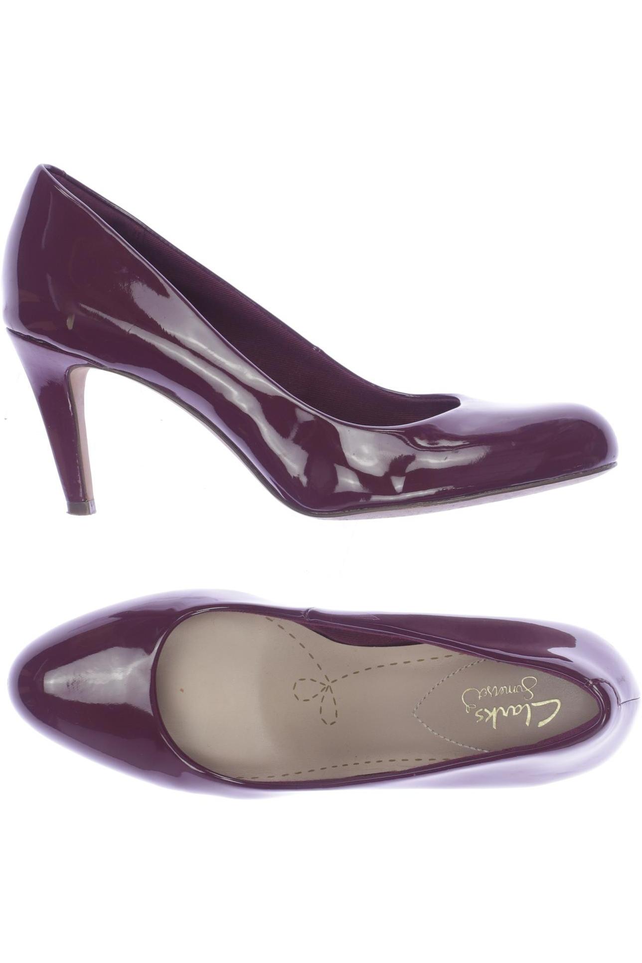 

Clarks Damen Pumps, bordeaux, Gr. 38