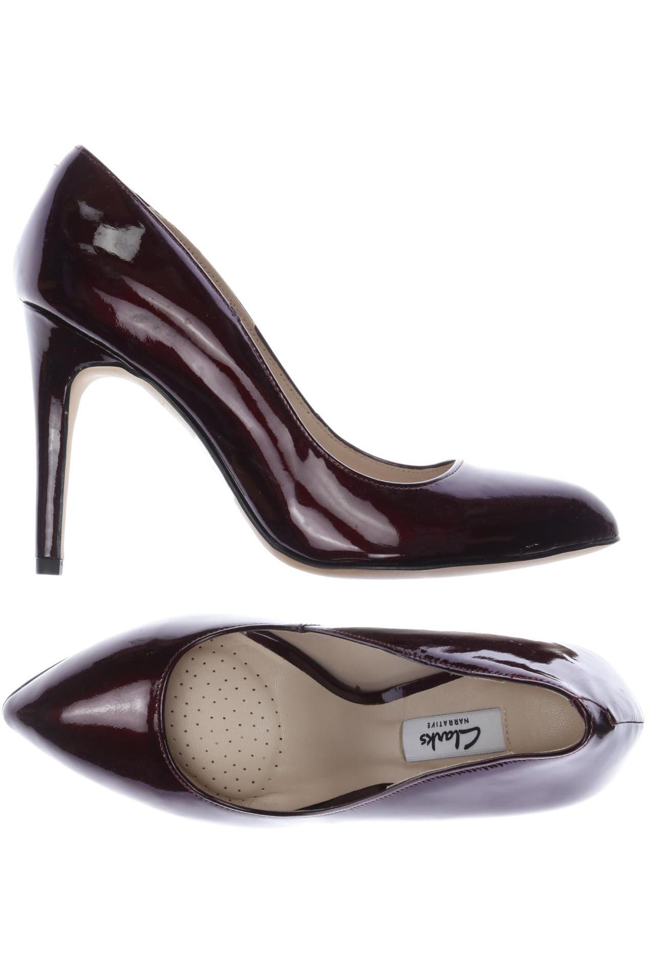 

Clarks Damen Pumps, bordeaux, Gr. 5