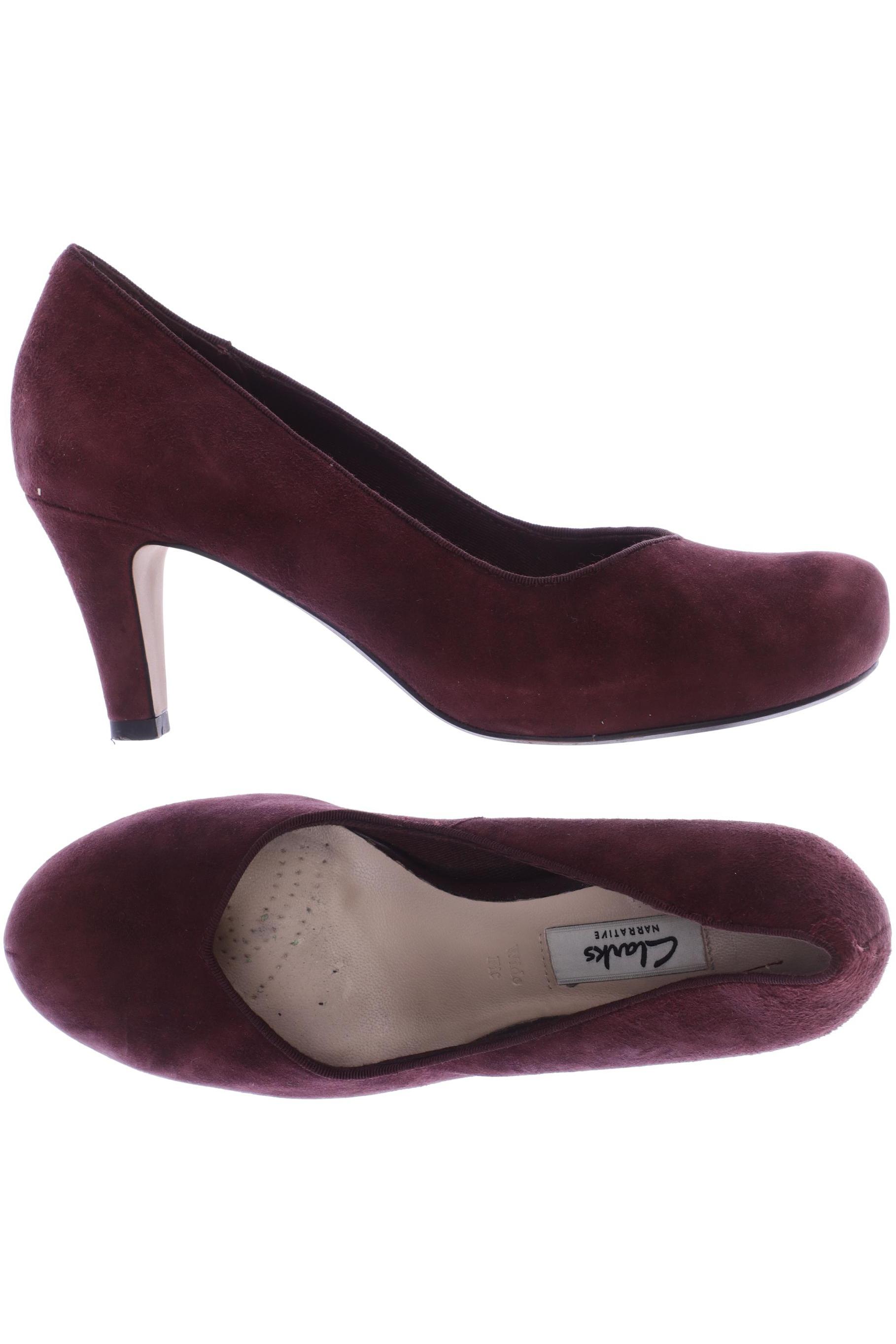 

Clarks Damen Pumps, bordeaux