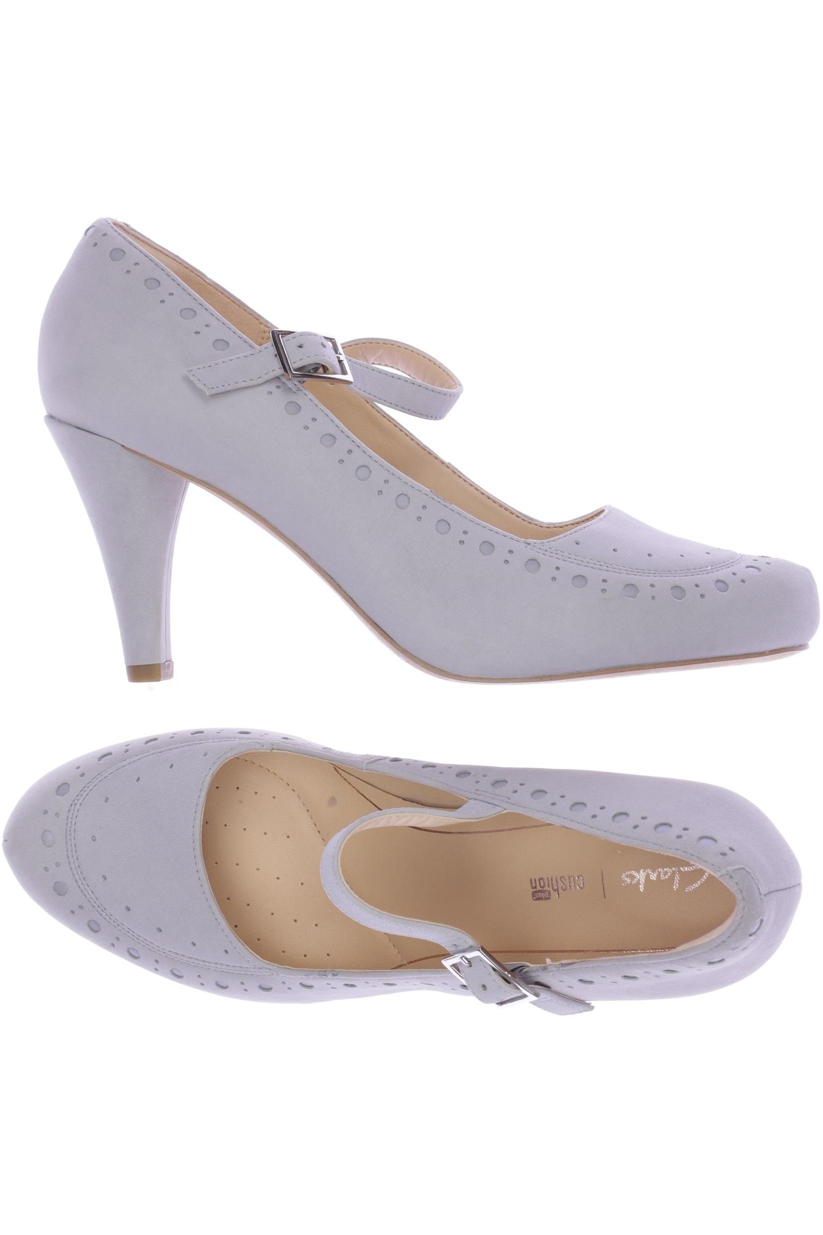

Clarks Damen Pumps, hellblau, Gr. 42