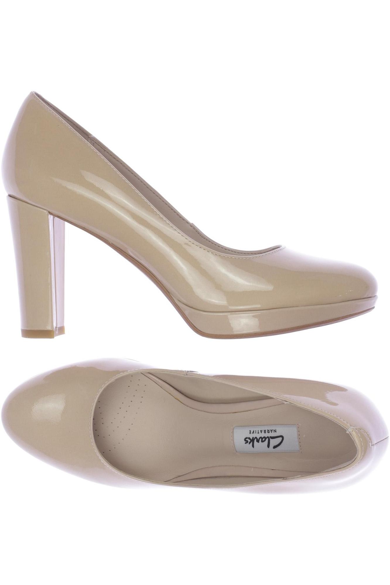 

Clarks Damen Pumps, beige, Gr. 36