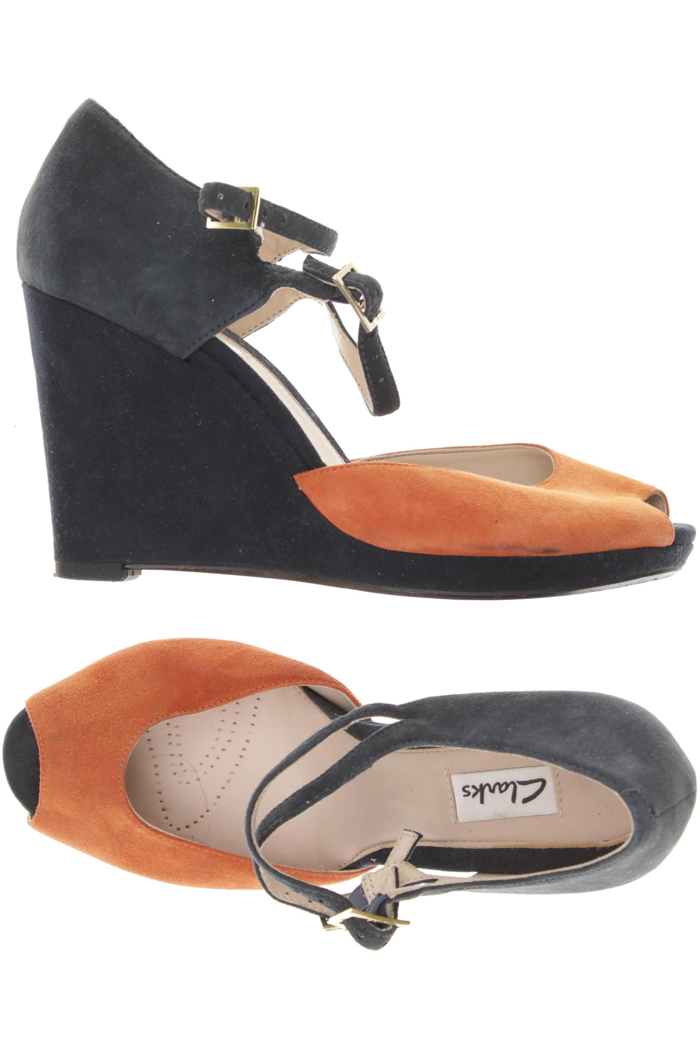 

Clarks Damen Pumps, orange, Gr. 4