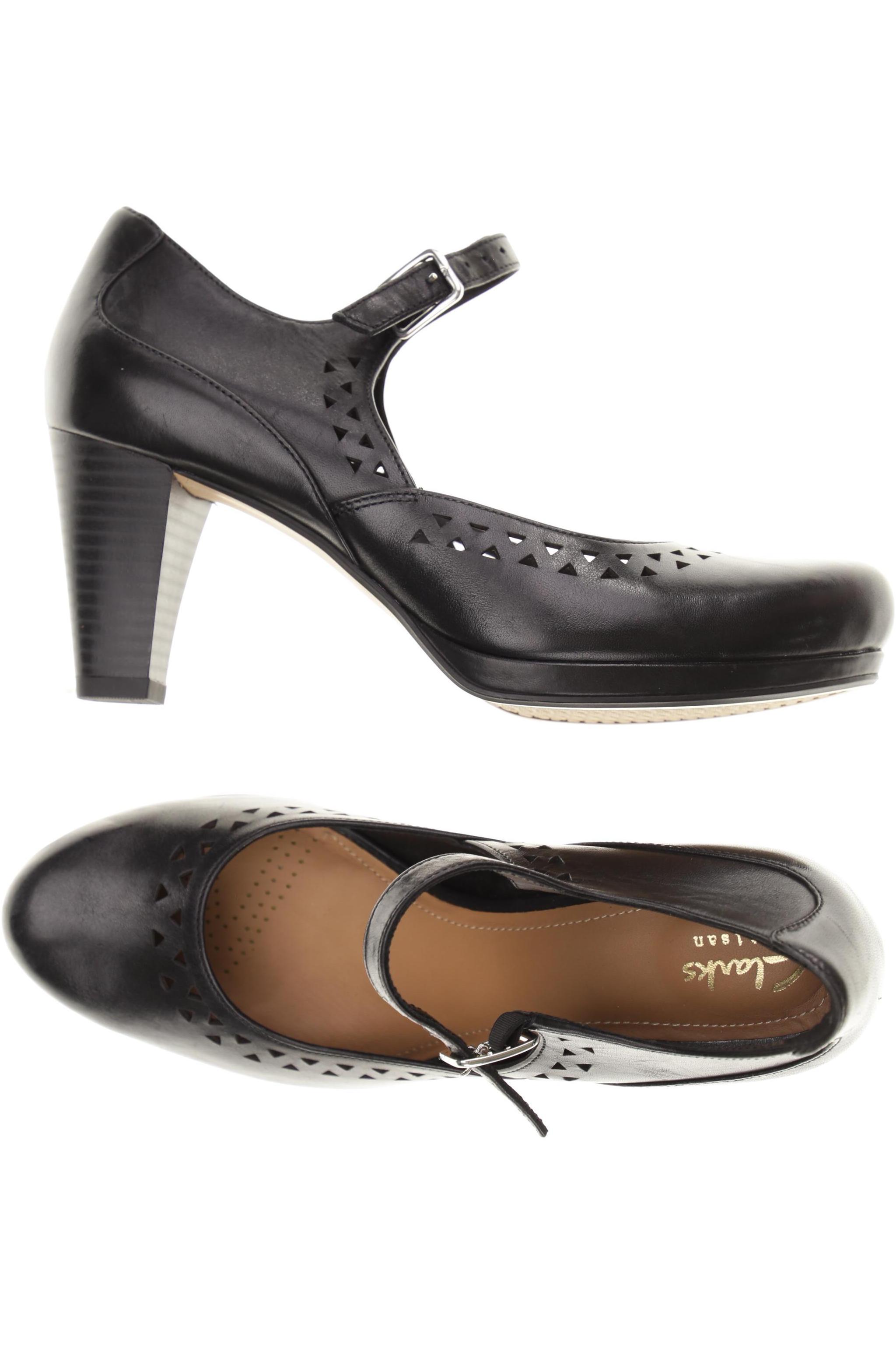 

Clarks Damen Pumps, schwarz, Gr. 39.5