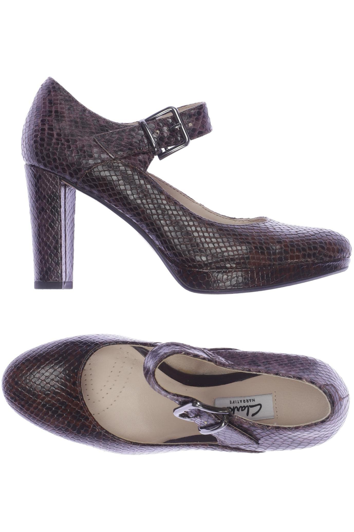 

Clarks Damen Pumps, braun, Gr. 4