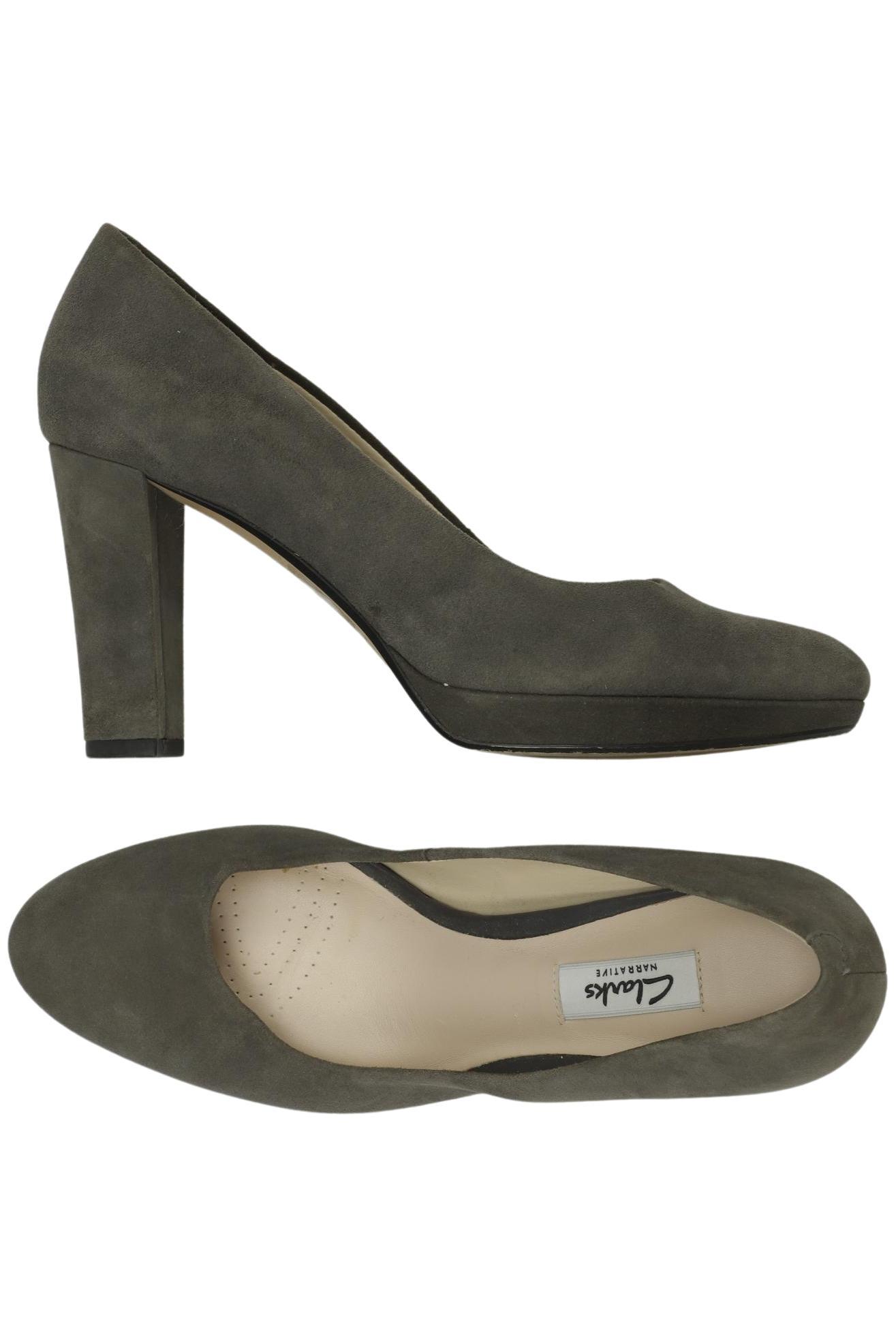 

Clarks Damen Pumps, grau, Gr. 39.5