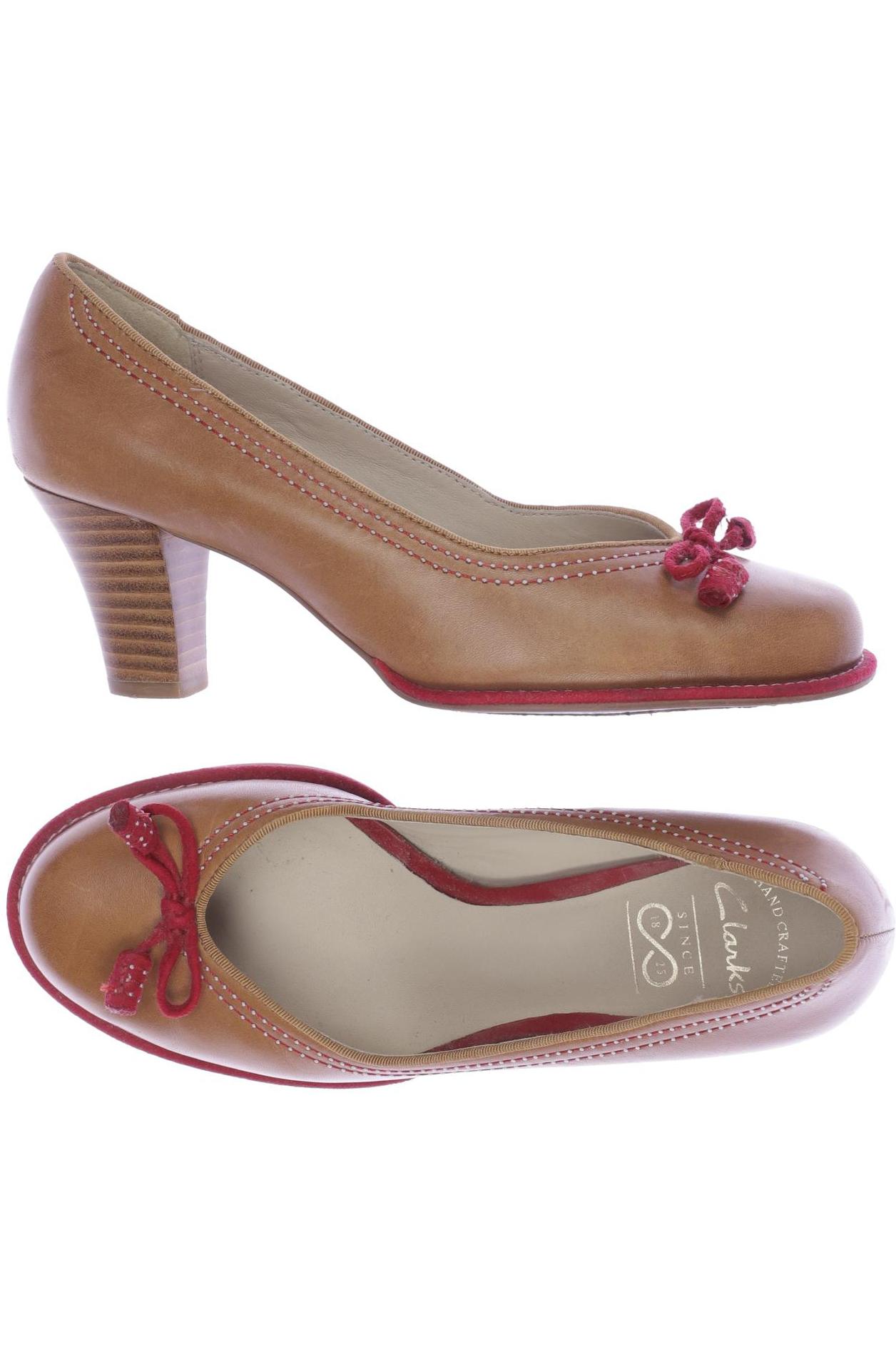 

Clarks Damen Pumps, braun, Gr. 4