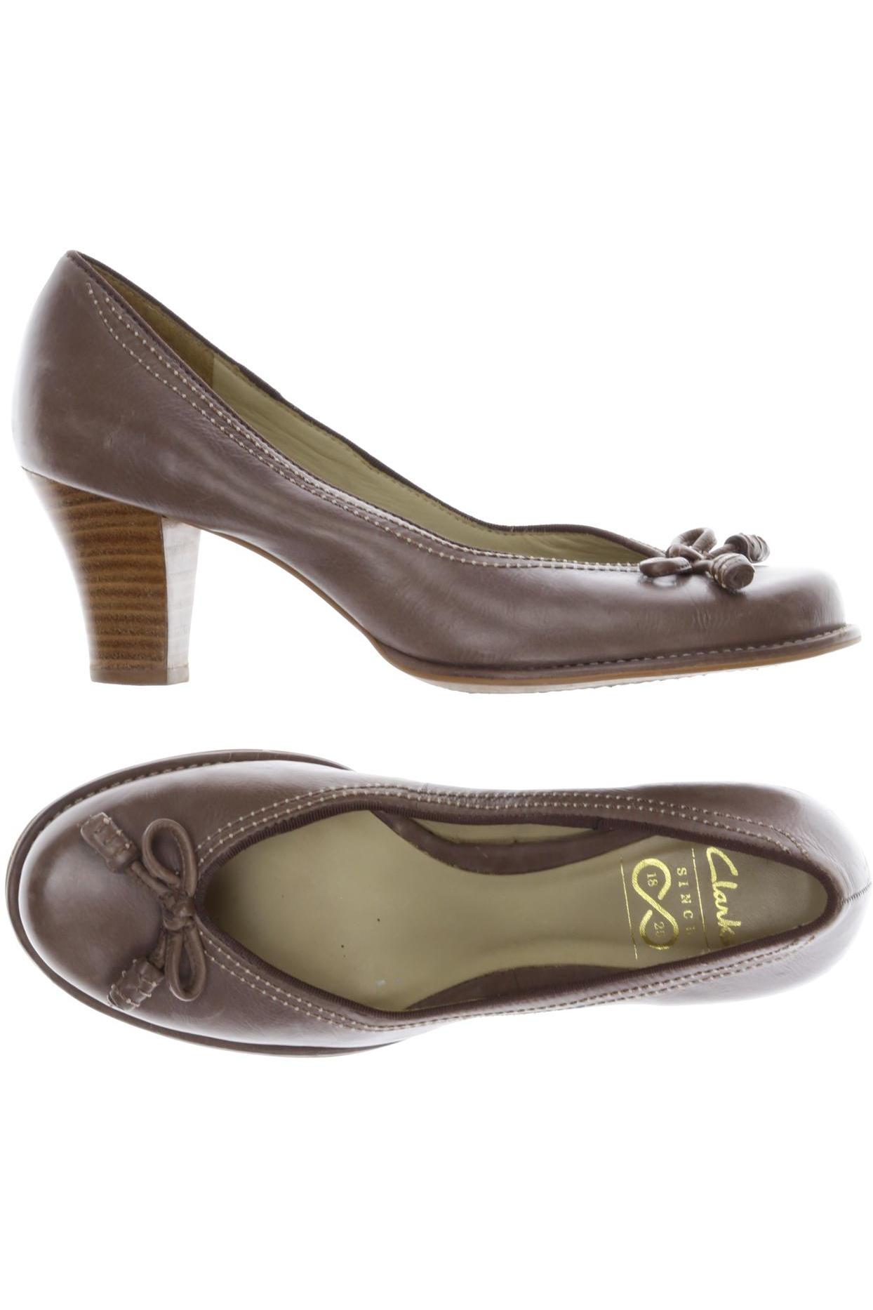 

Clarks Damen Pumps, braun, Gr. 5