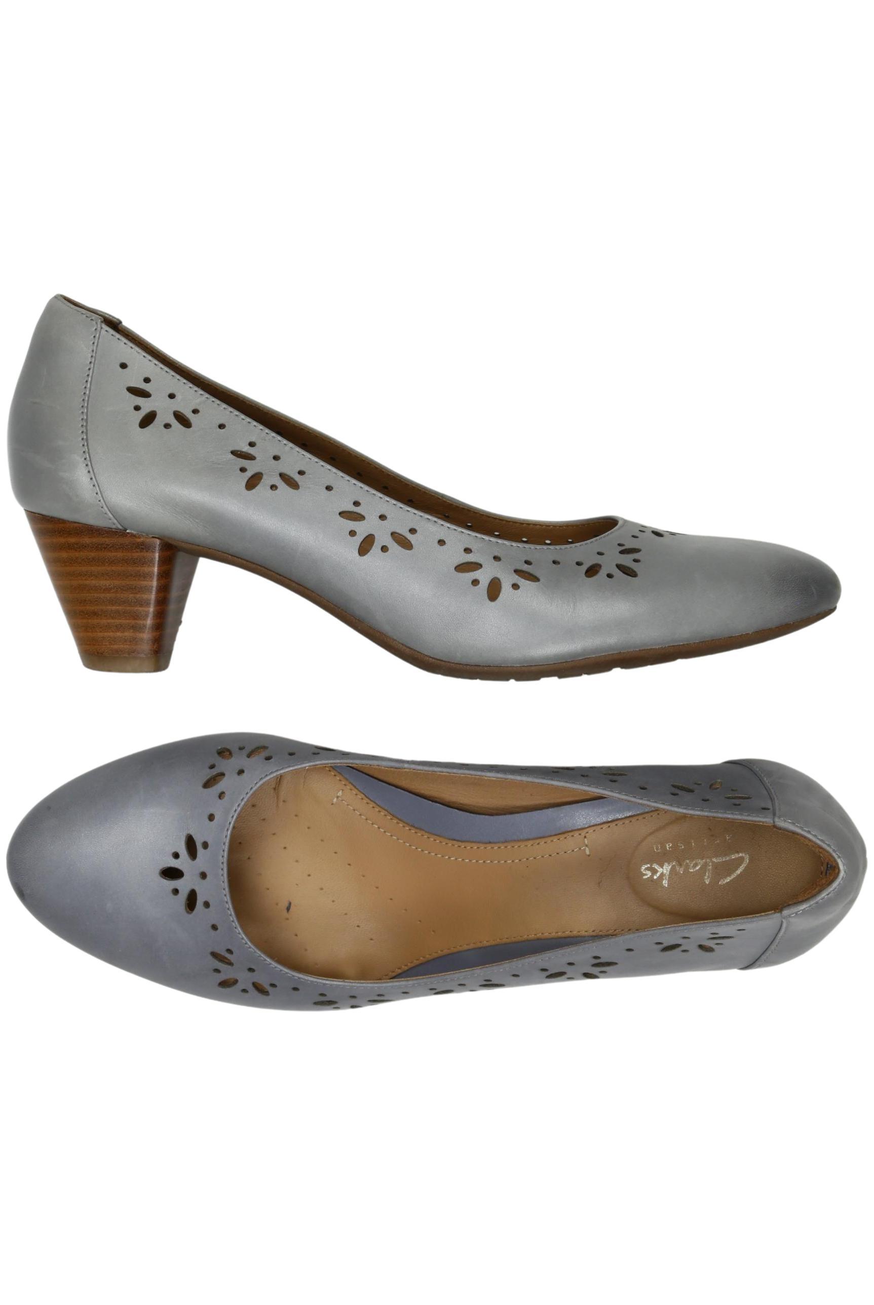 

Clarks Damen Pumps, silber, Gr. 41
